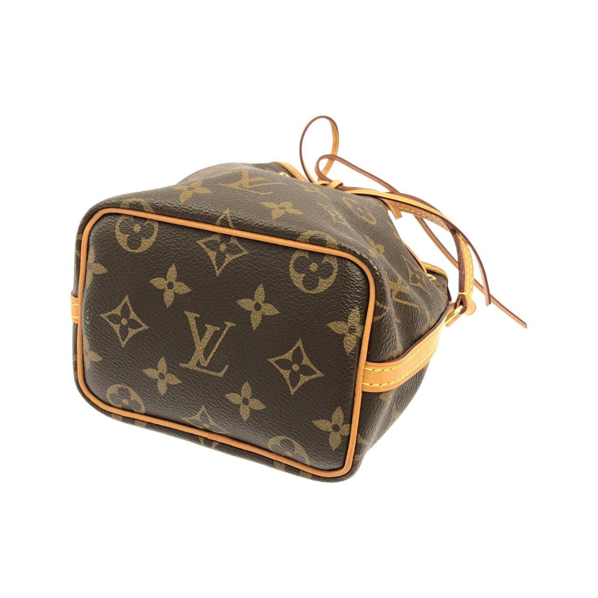 Louis Vuitton Marron Coated Canvas Shoulder Bag (Pre-Owned)
