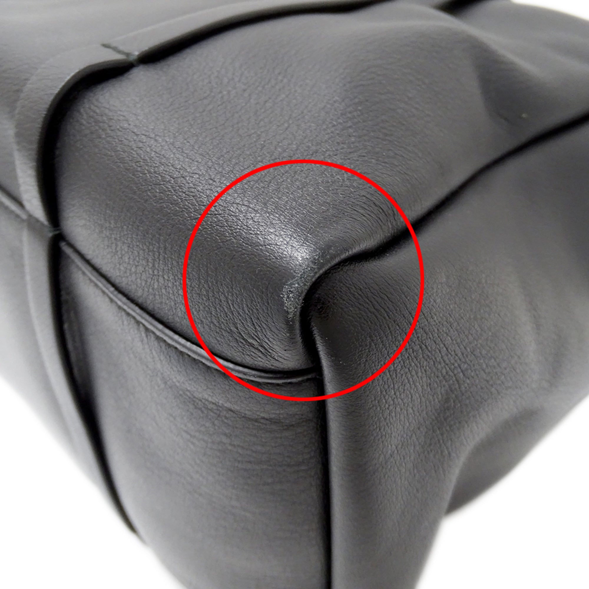 Balenciaga Black Leather Handbag Tote Bag (Pre-Owned)