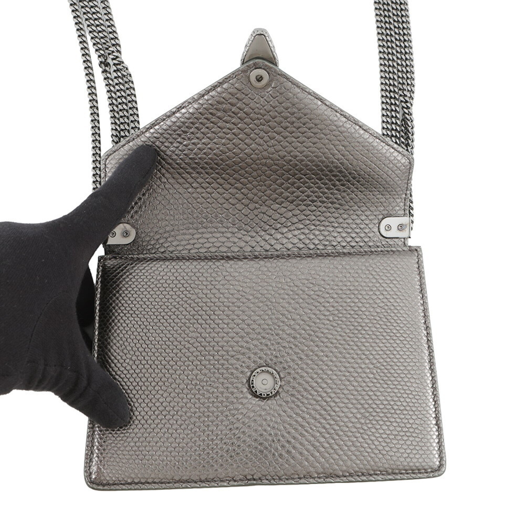 Bvlgari Silver Handbag (Pre-Owned)