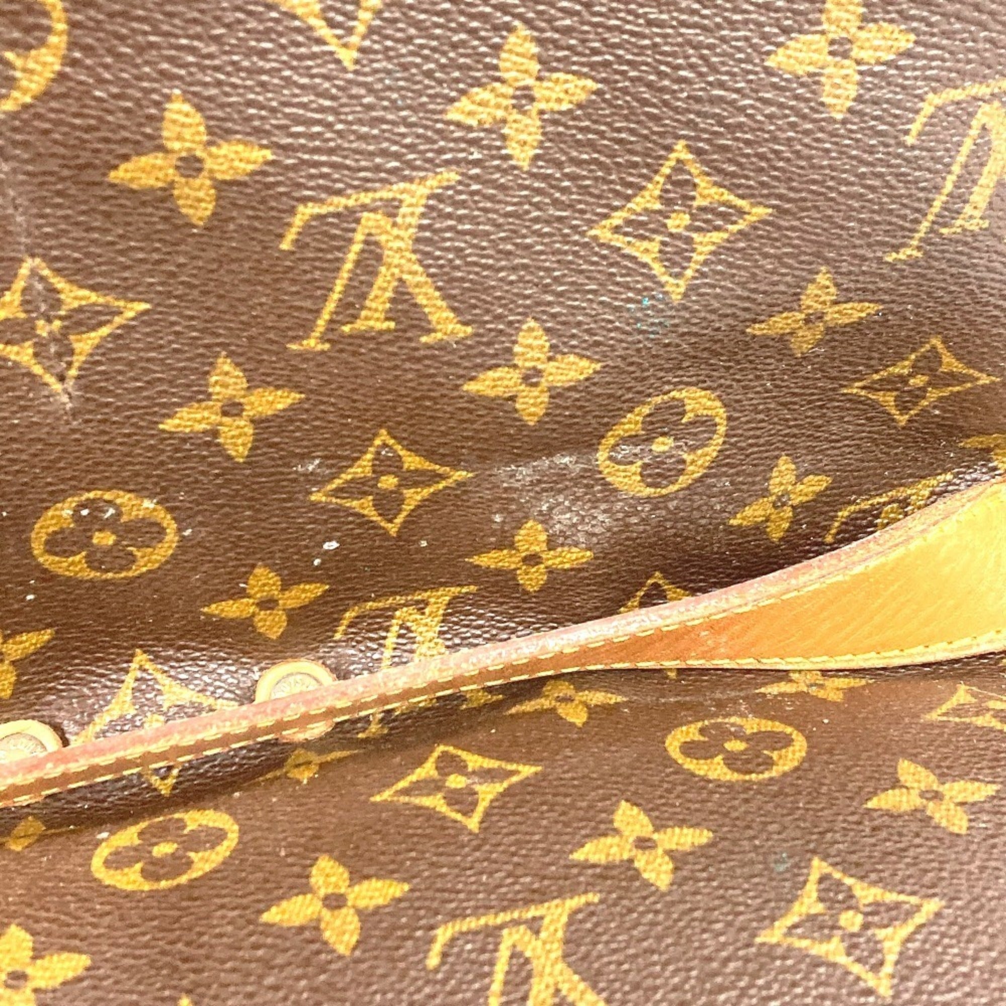 Louis Vuitton Brown Galle Monogram Monogram Handbag Shoulder Bag (Pre-Owned)