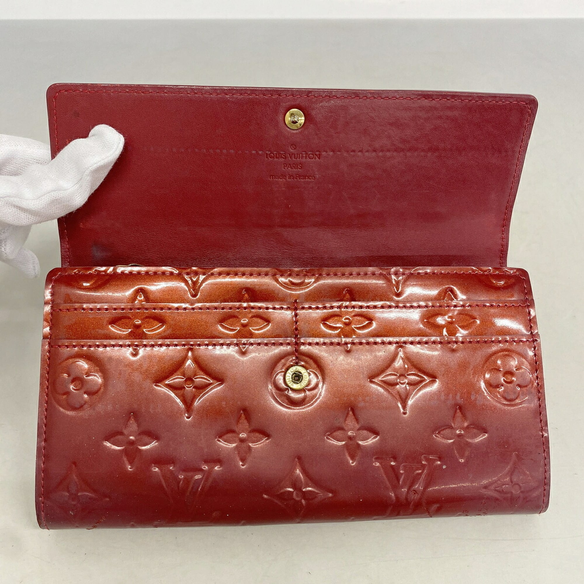 Louis Vuitton Pomme D'amour Long Wallet (Bi-Fold) (Pre-Owned)