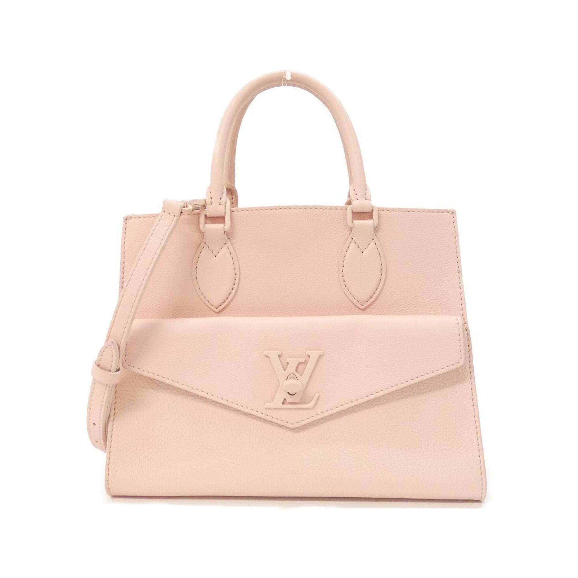 Louis Vuitton Pink Rose Leather Handbag (Pre-Owned)