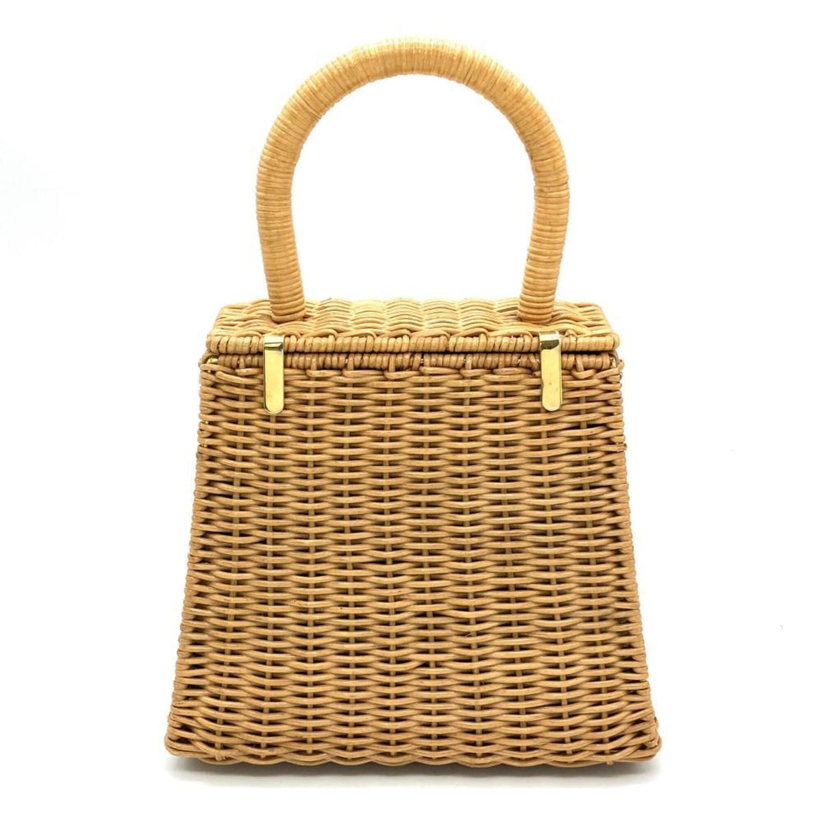 Salvatore Ferragamo Beige Wisteria Vine Handbag (Pre-Owned)