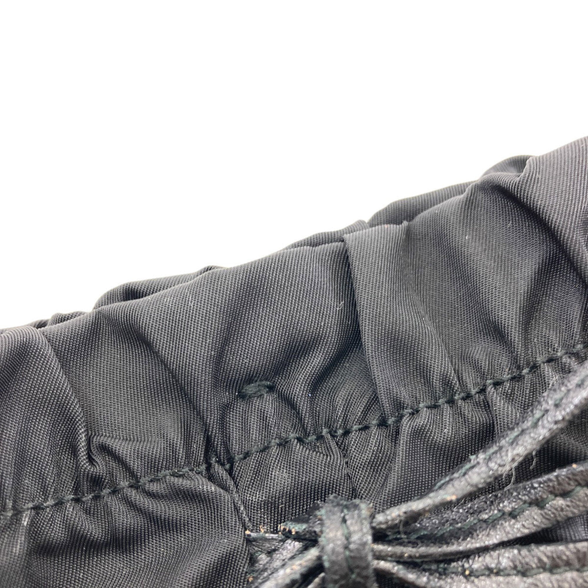Prada Black Nylon Handbag (Pre-Owned)
