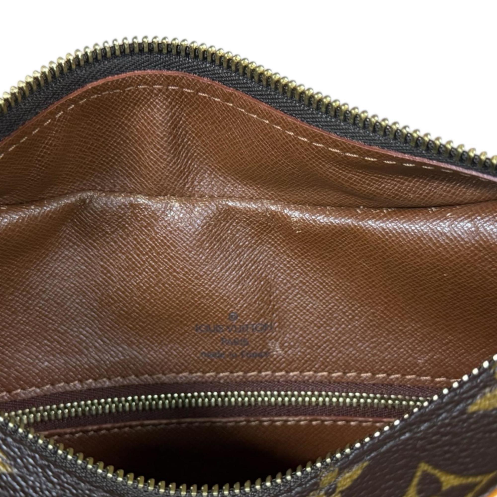 Louis Vuitton Brown Monogram Canvas Shoulder Bag (Pre-Owned)