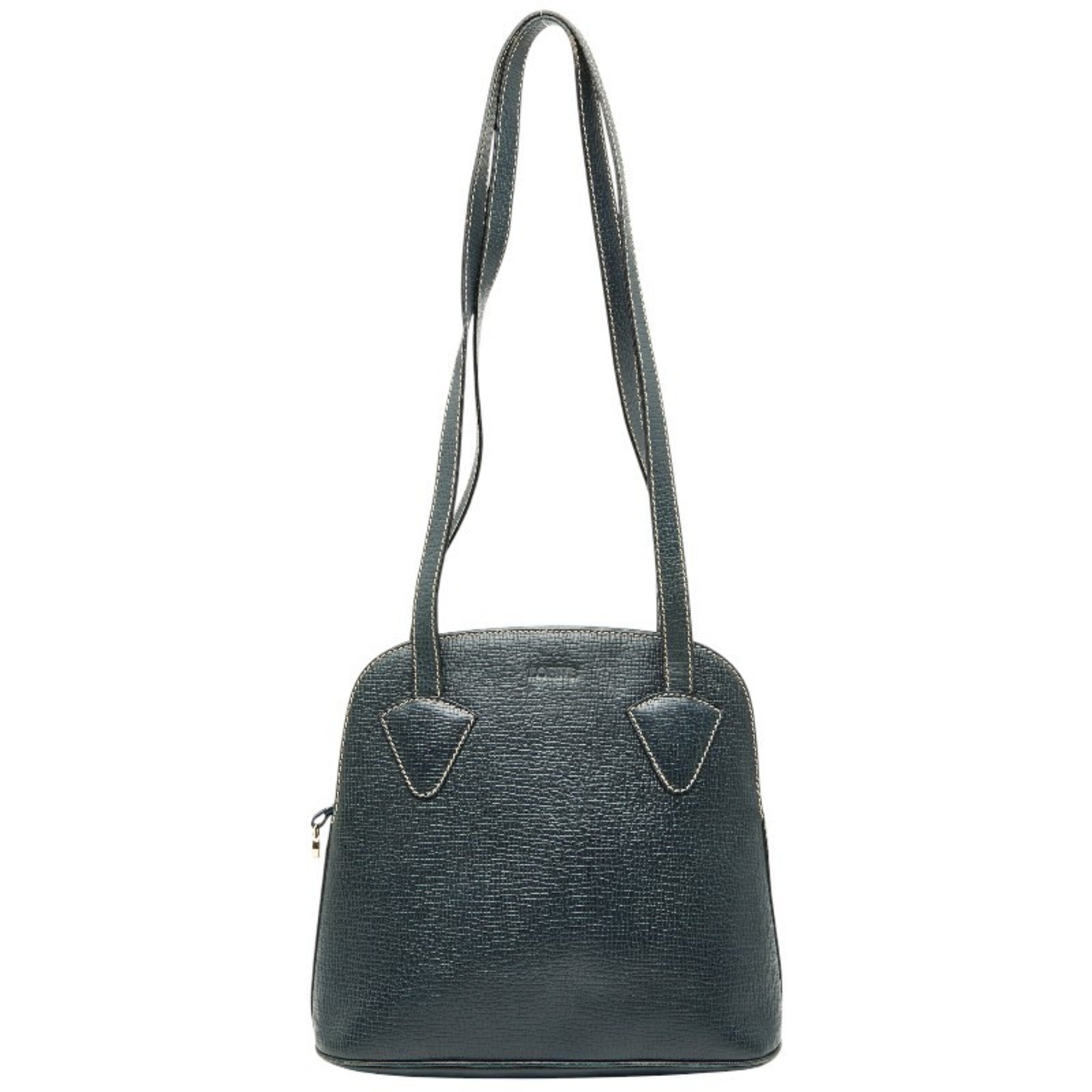 Loewe Blue Leather Handbag Tote Bag (Pre-Owned)