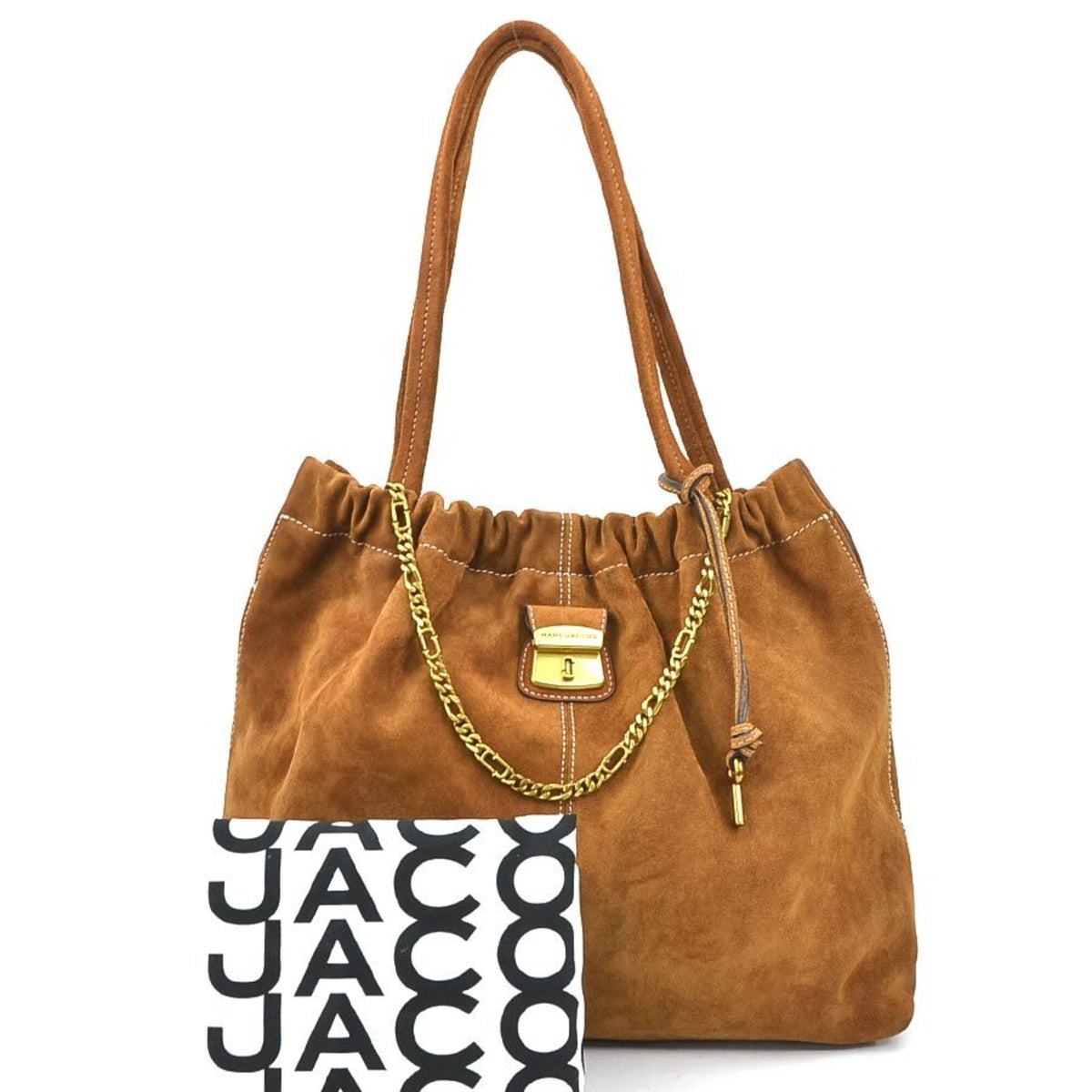 Marc Jacobs Brown Suede Handbag (Pre-Owned)