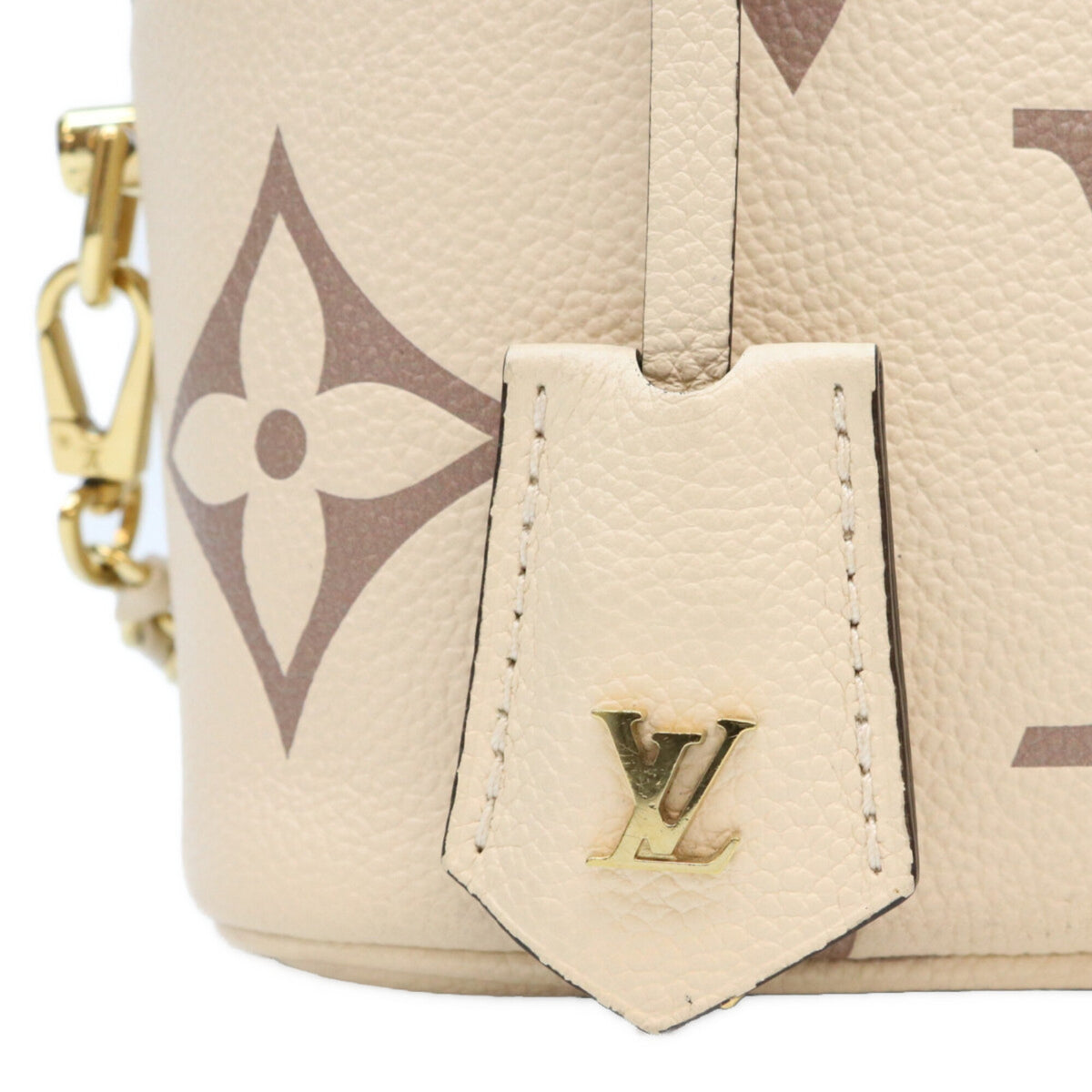 Louis Vuitton Beige Monogram Empreinte Shoulder Bag (Pre-Owned)