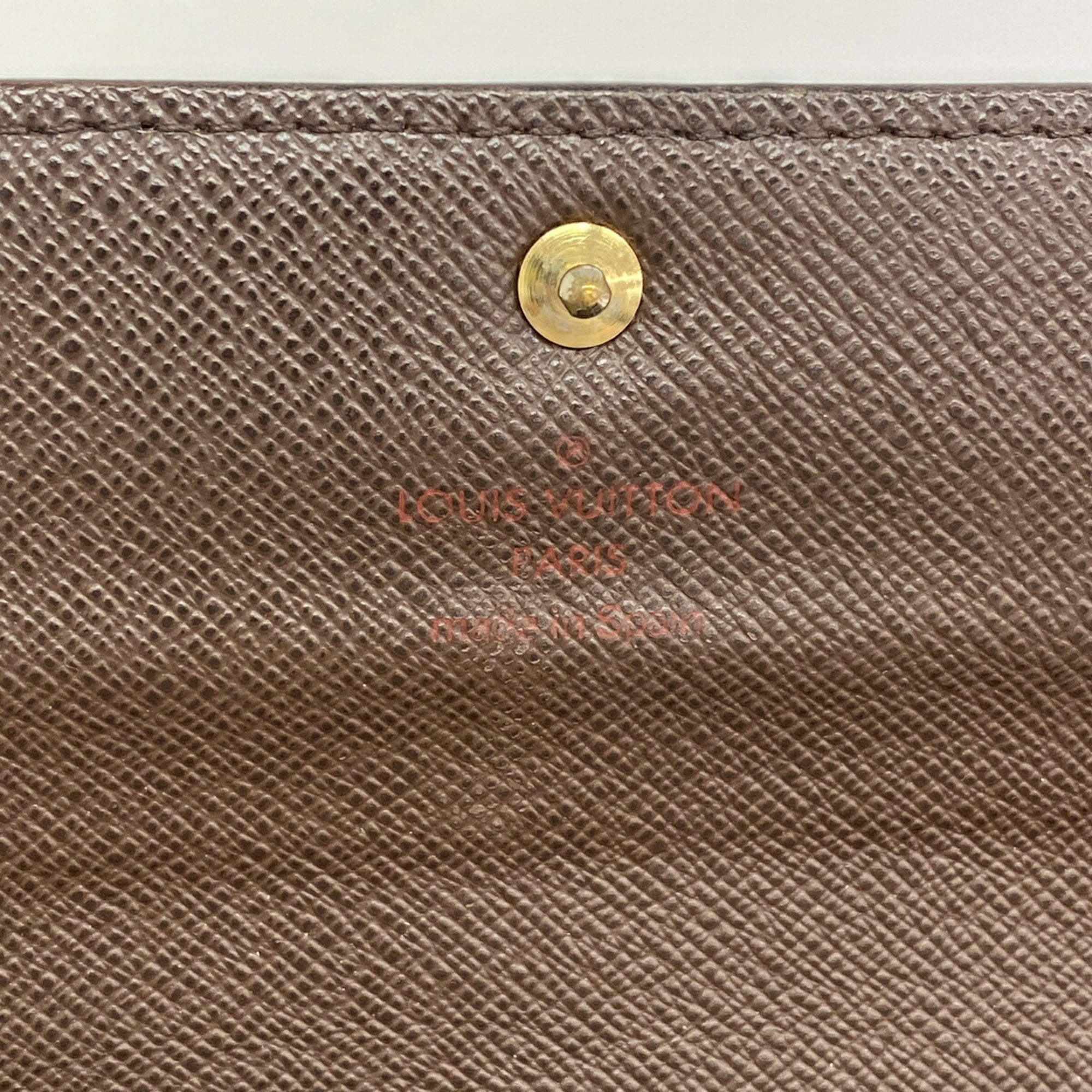 Louis Vuitton Ebene Long Wallet (Bi-Fold) (Pre-Owned)