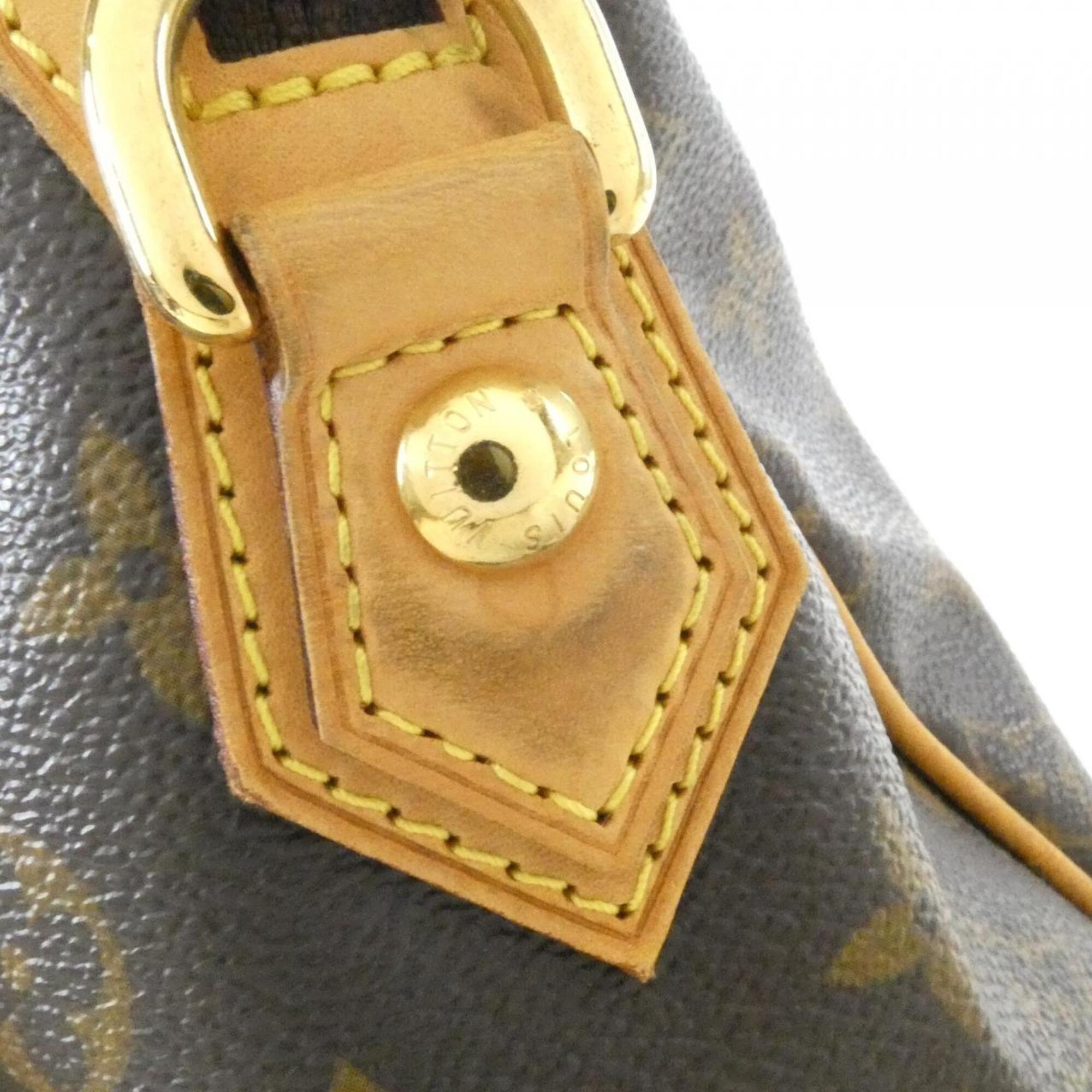 Louis Vuitton Marron Coated Canvas Handbag (Pre-Owned)