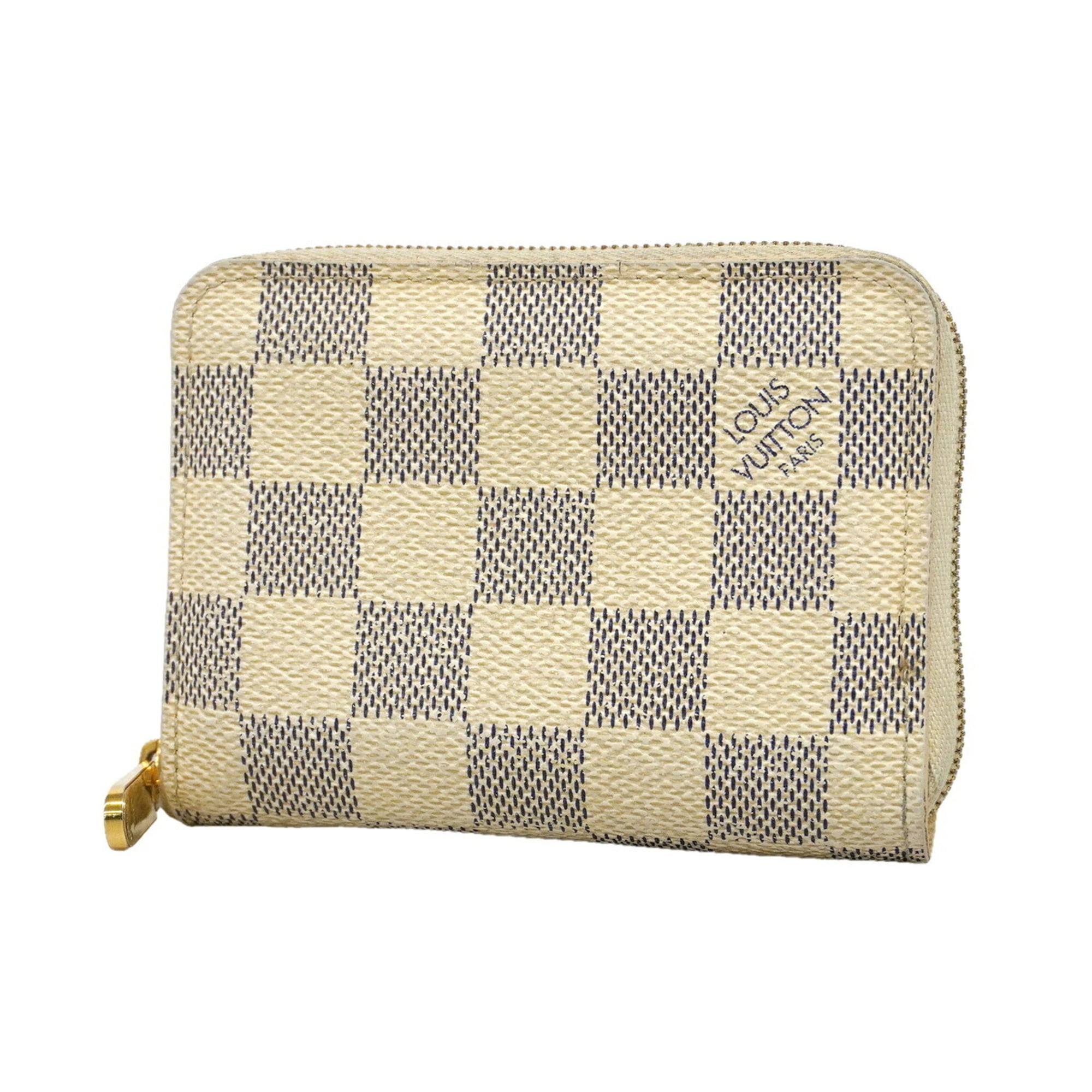 Louis Vuitton White Coin Purse/Coin Case (Pre-Owned)