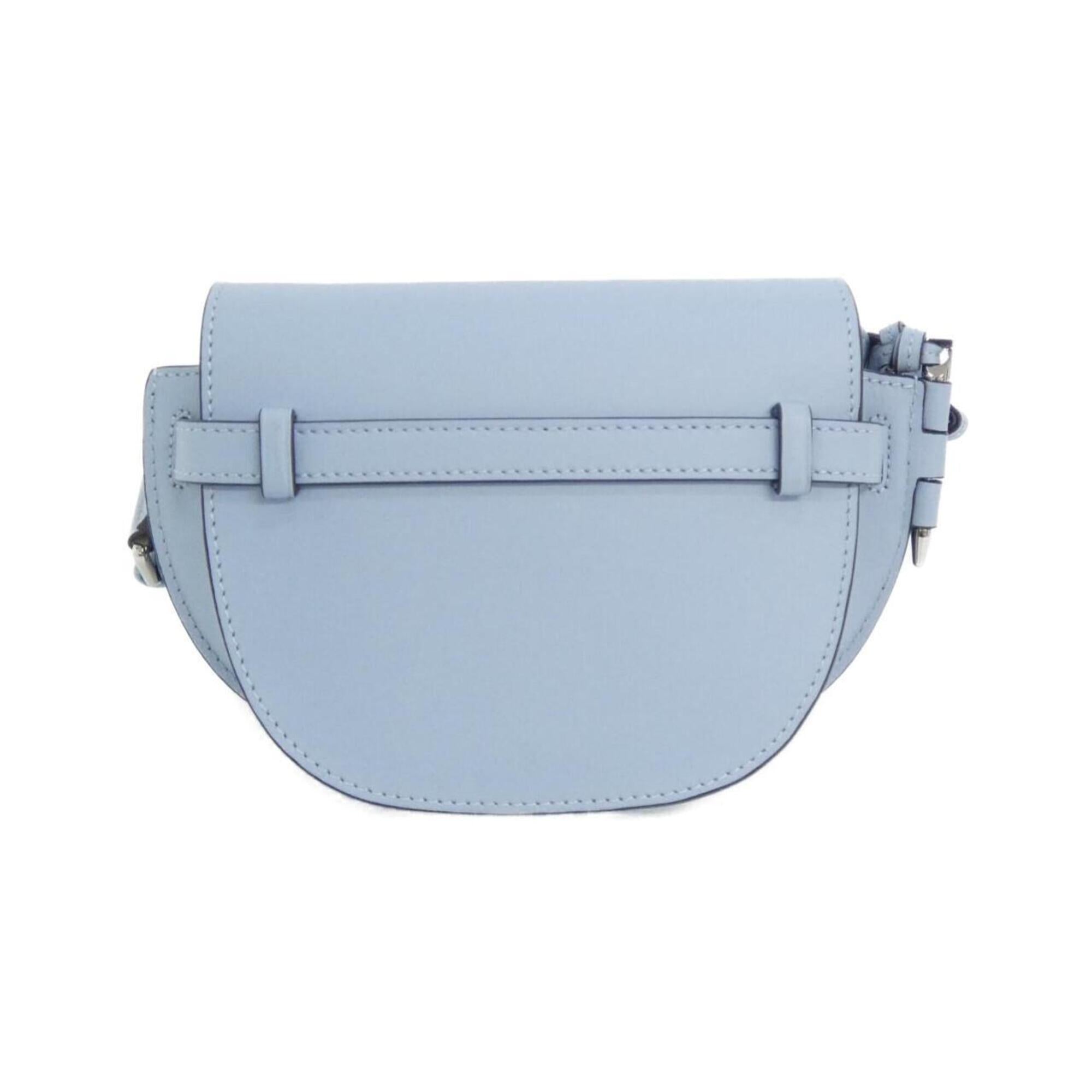 Loewe Blue Leather Shoulder Bag (Pre-Owned)