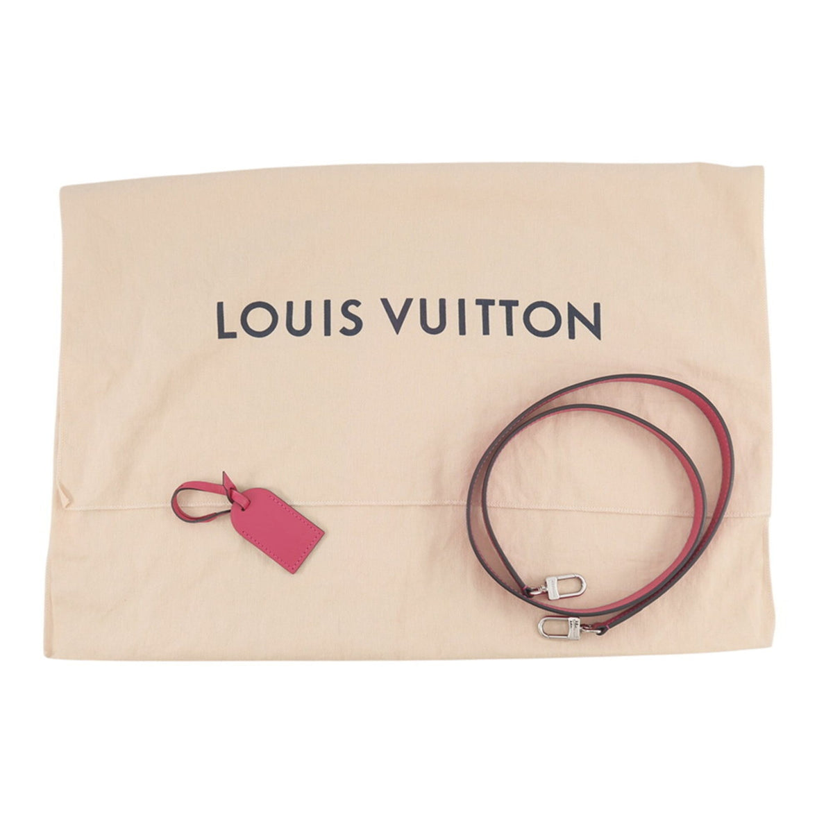 Louis Vuitton Epi Black Hot Pink Epi Leather Handbag Shoulder Bag (Pre-Owned)