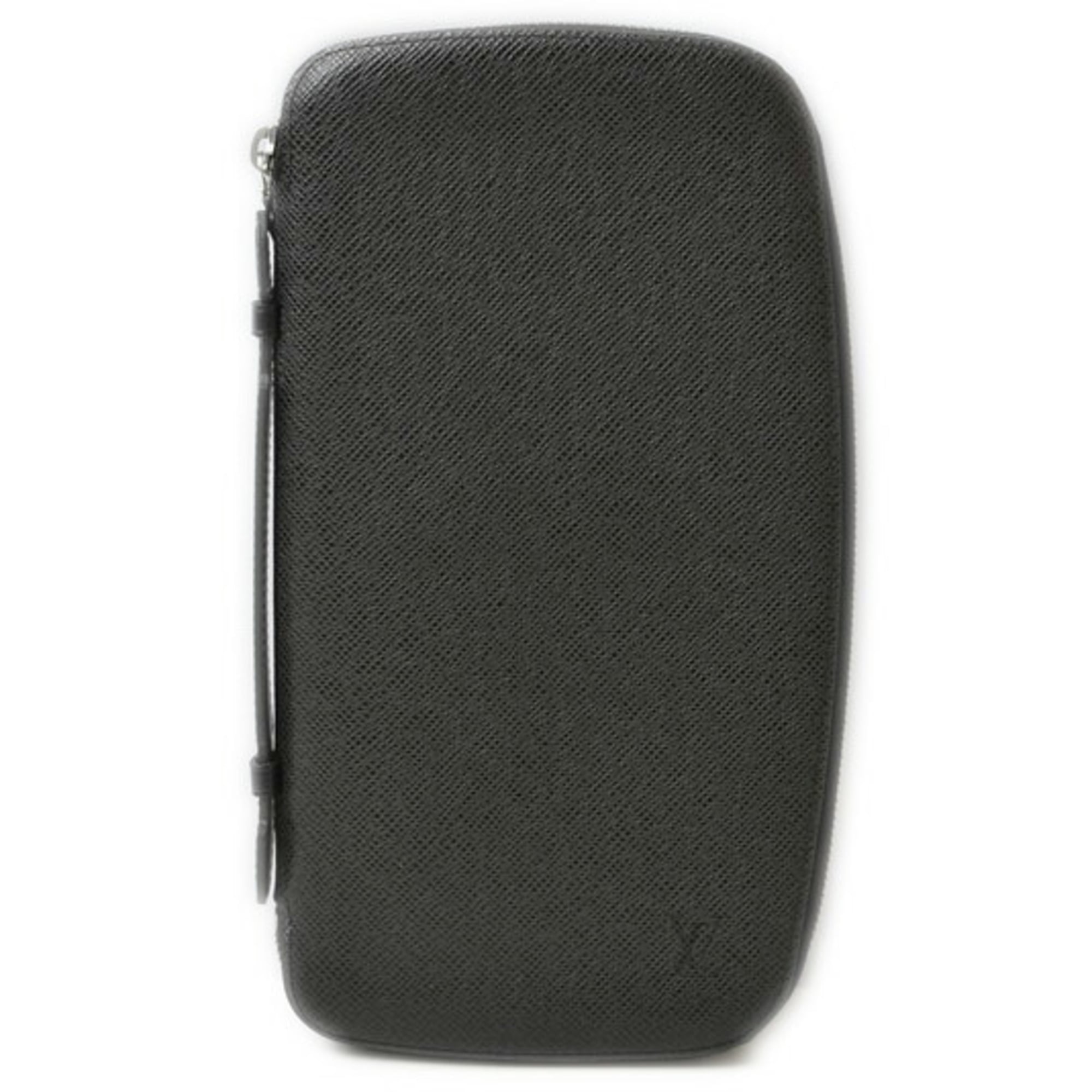 Louis Vuitton Taiga Ardoise Taiga Leather Long Wallet (Bi-Fold) (Pre-Owned)