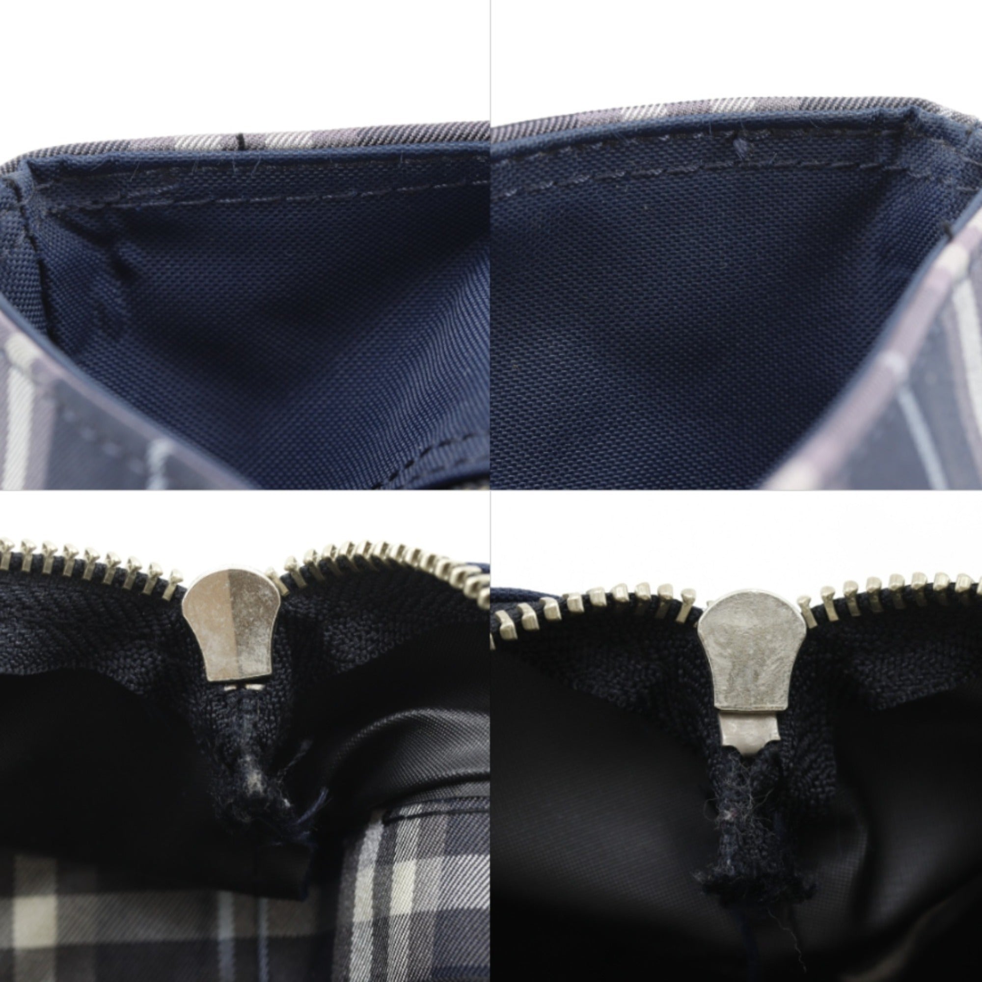 Burberry Blue Label Blue Navy Nylon Tote Bag (Pre-Owned)