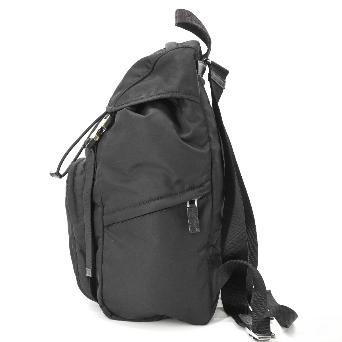 Prada Black Nylon Backpack (Pre-Owned)