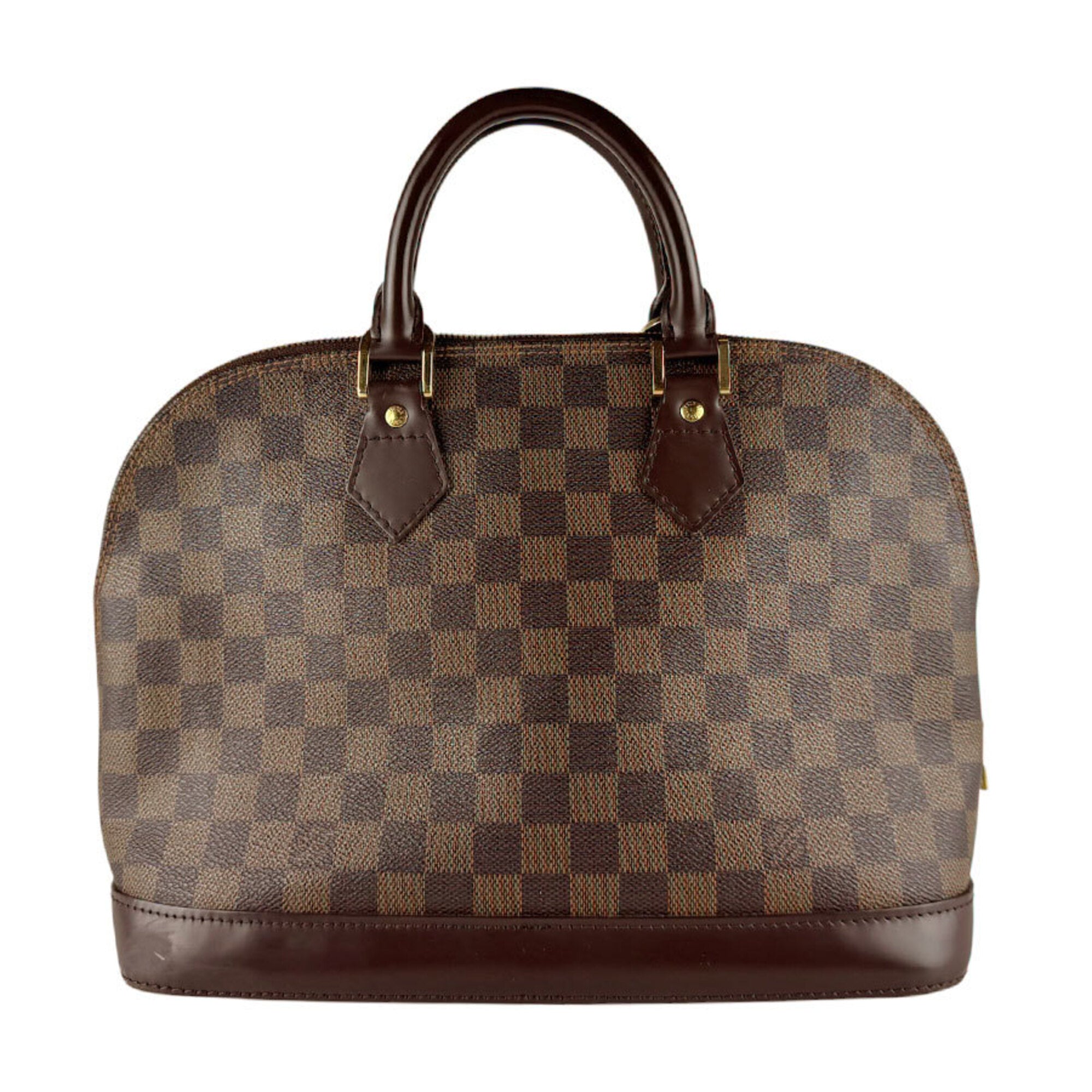 Louis Vuitton Damier Canvas Ebene Damier Canvas Handbag (Pre-Owned)