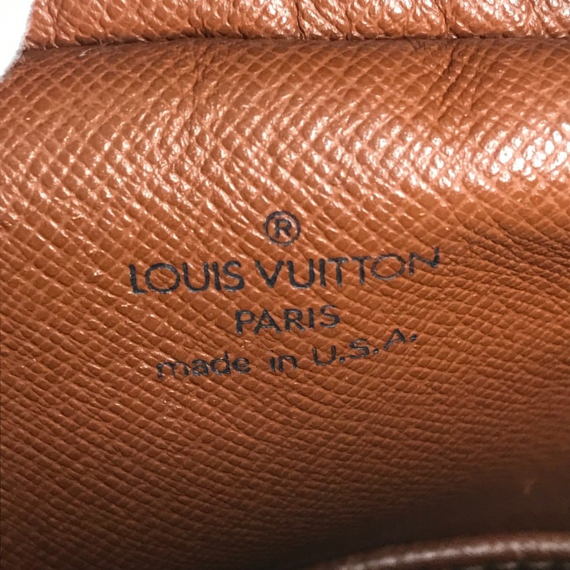 Louis Vuitton Brown Monogram Canvas Pochette Shoulder Bag (Pre-Owned)
