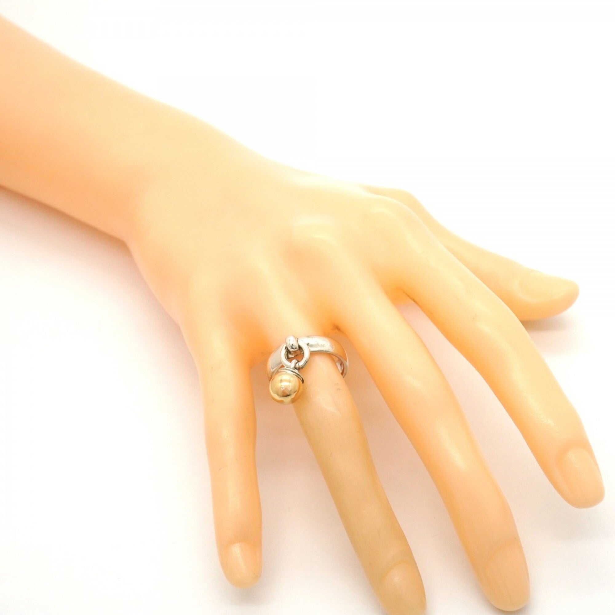 Tiffany Yellow Gold (18K) Silver 925 Band Ring (Pre-Owned)
