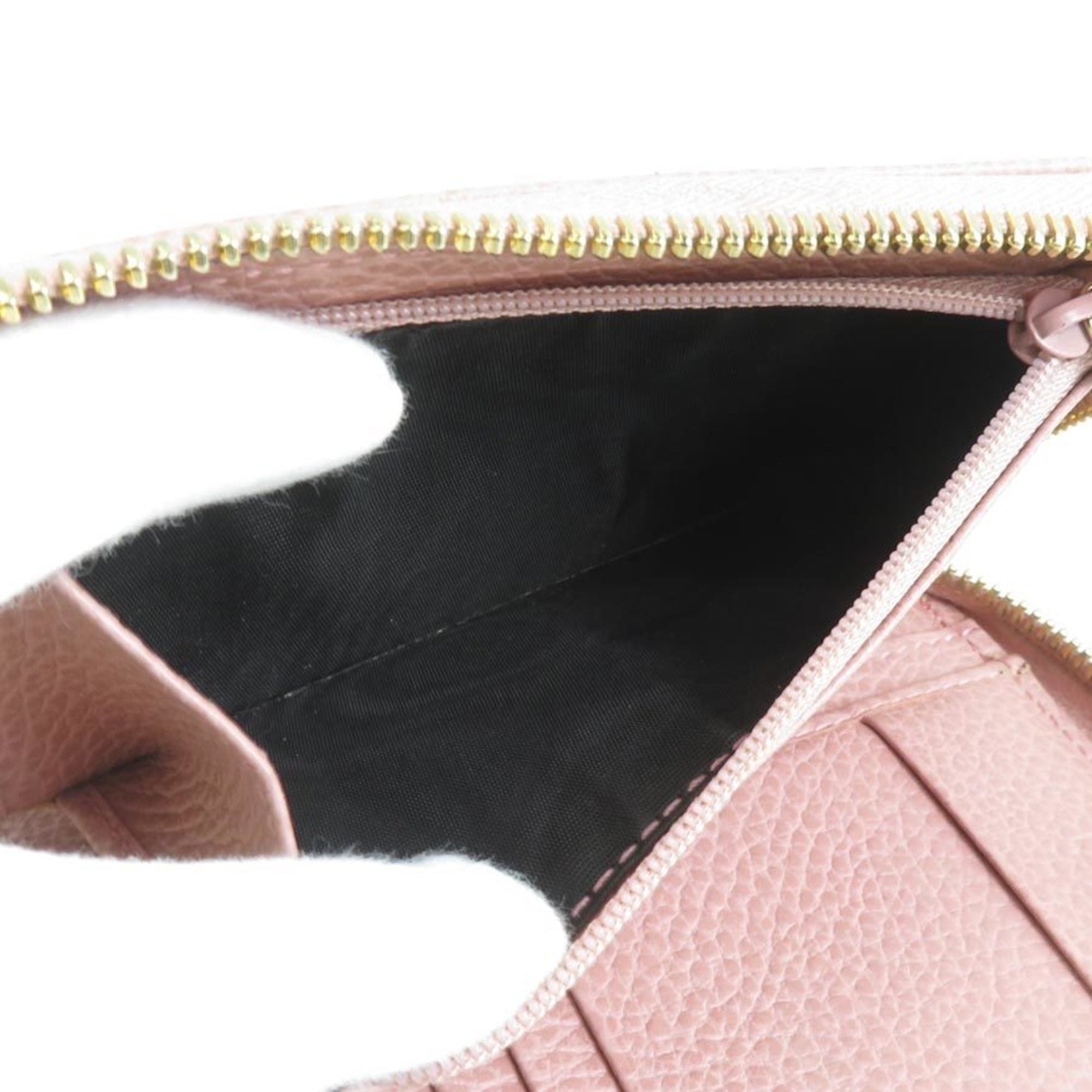 Gucci Pink Leather Wallet (Bi-Fold) (Pre-Owned)
