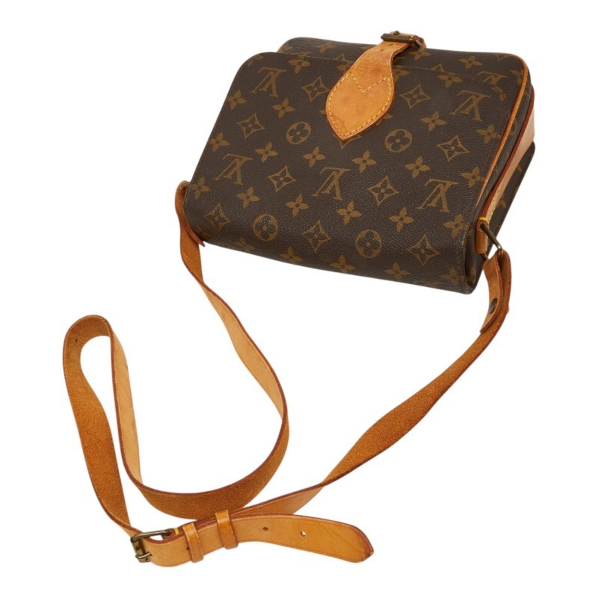 Louis Vuitton Monogram Brown Pvc Leather Shoulder Bag (Pre-Owned)