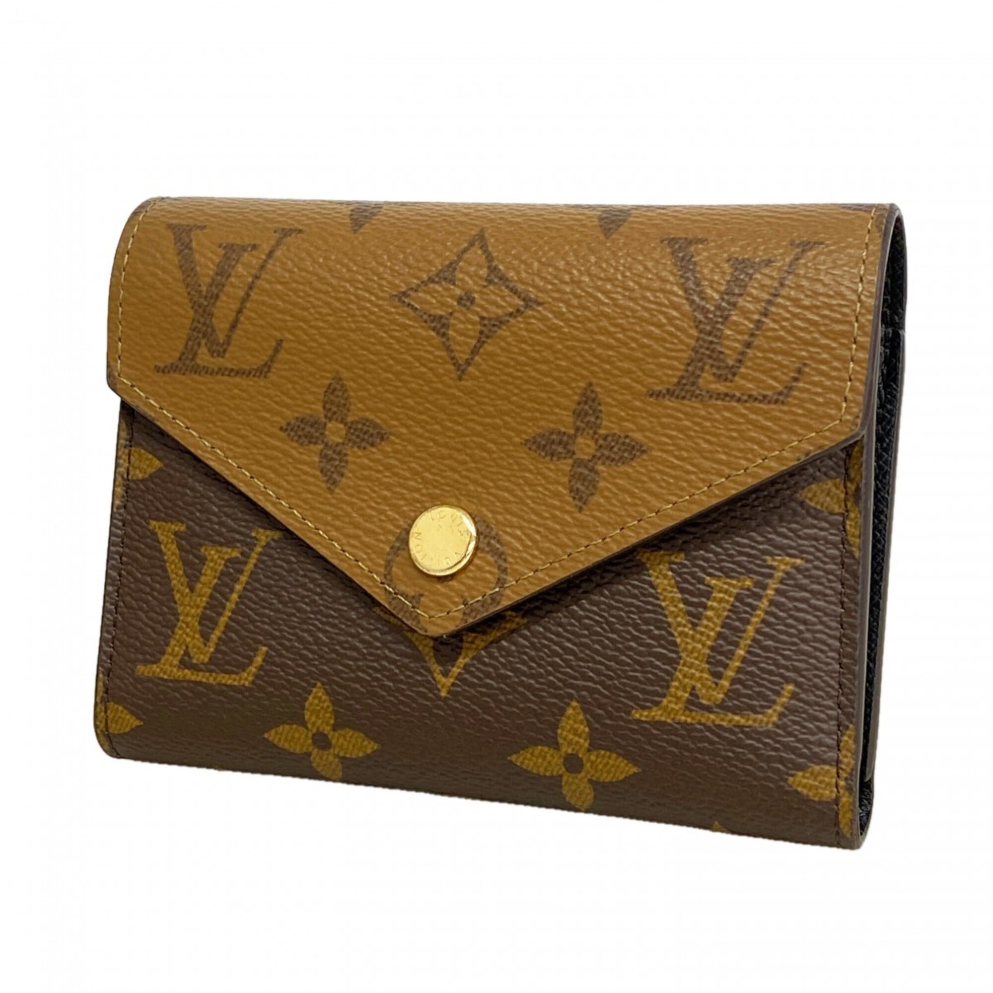 Louis Vuitton Brown Wallet (Tri-Fold) (Pre-Owned)