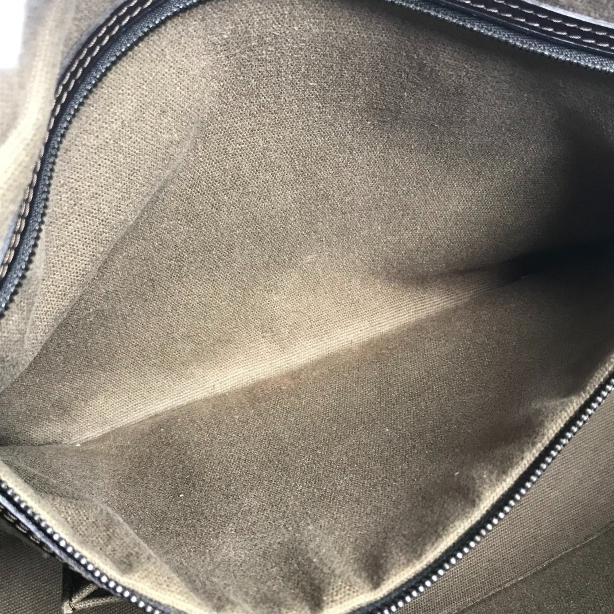 Louis Vuitton Brown Coffee Utah Leather Leather Briefcase Handbag Tote Bag (Pre-Owned)