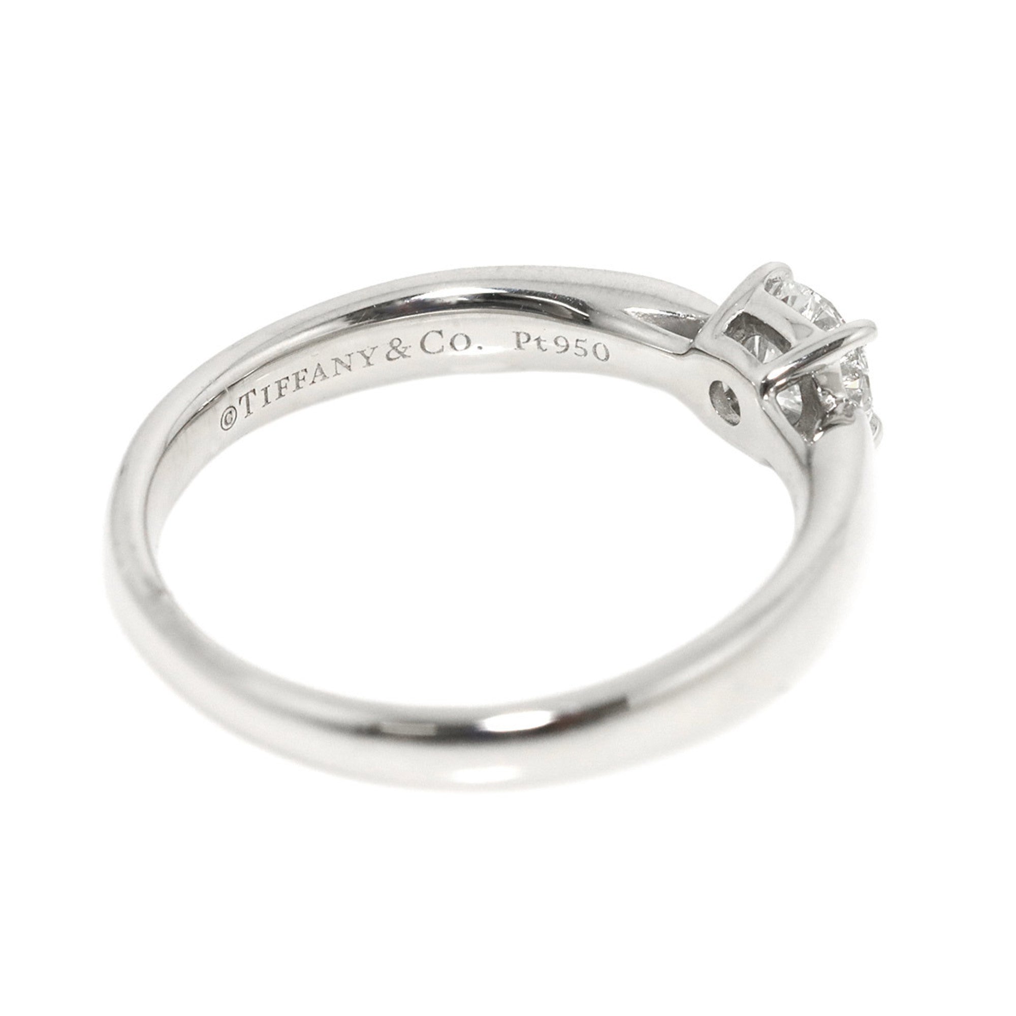 Tiffany Platinum 950 Band Ring (Pre-Owned)