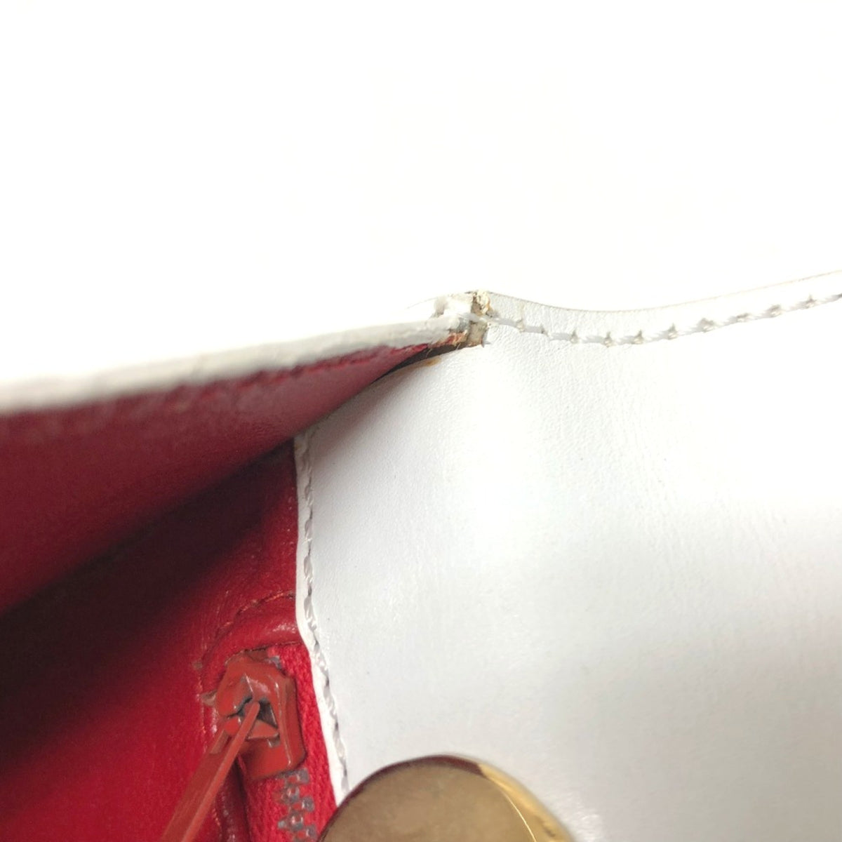 Celine White Leather Handbag (Pre-Owned)