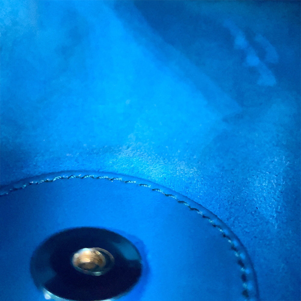 Salvatore Ferragamo Blue Leather Handbag Shoulder Bag (Pre-Owned)