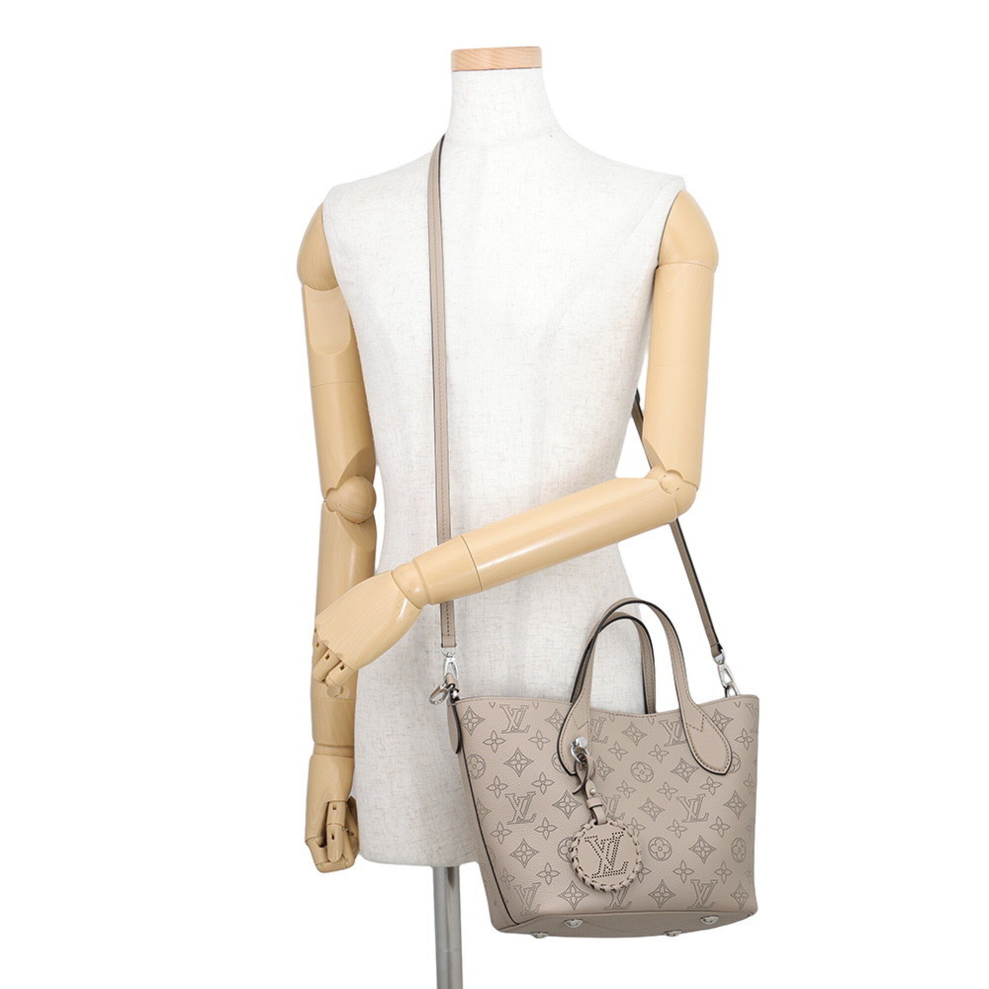 Louis Vuitton Monogram Blossom Mahina Leather Handbag Shoulder Bag (Pre-Owned)