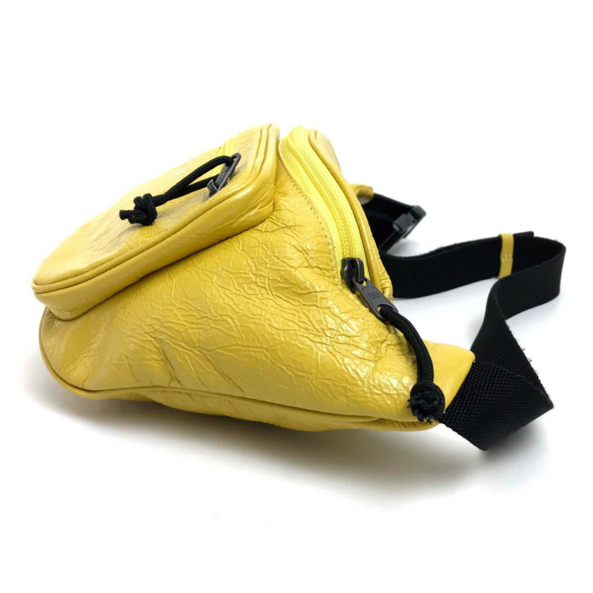Balenciaga Yellow Leather Sling Bag (Pre-Owned)