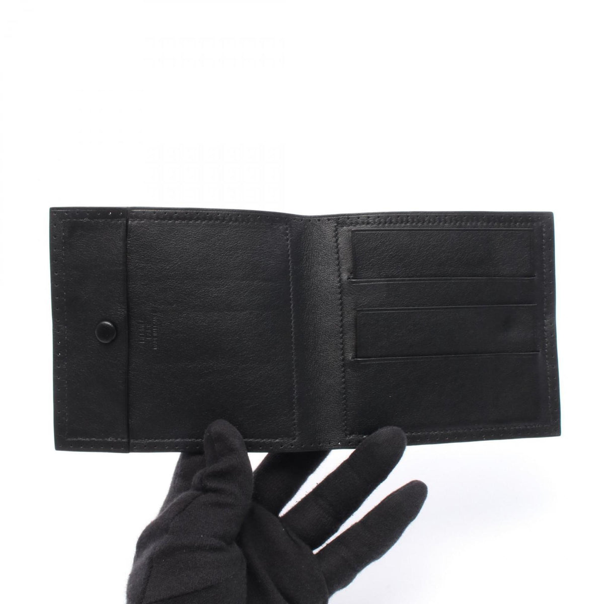 Hermes Black Swift Leather Leather Wallet (Bi-Fold) (Pre-Owned)