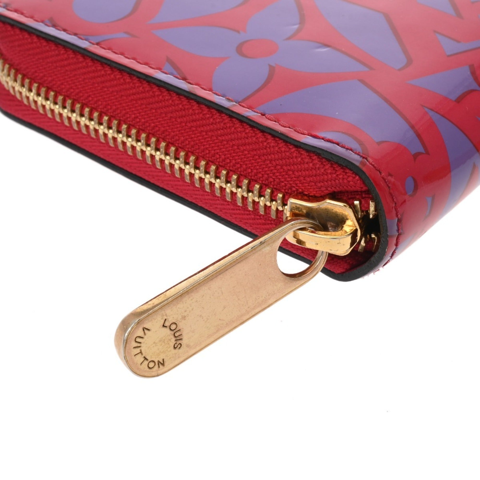 Louis Vuitton Indian Rose Vernis Long Wallet (Bi-Fold) (Pre-Owned)