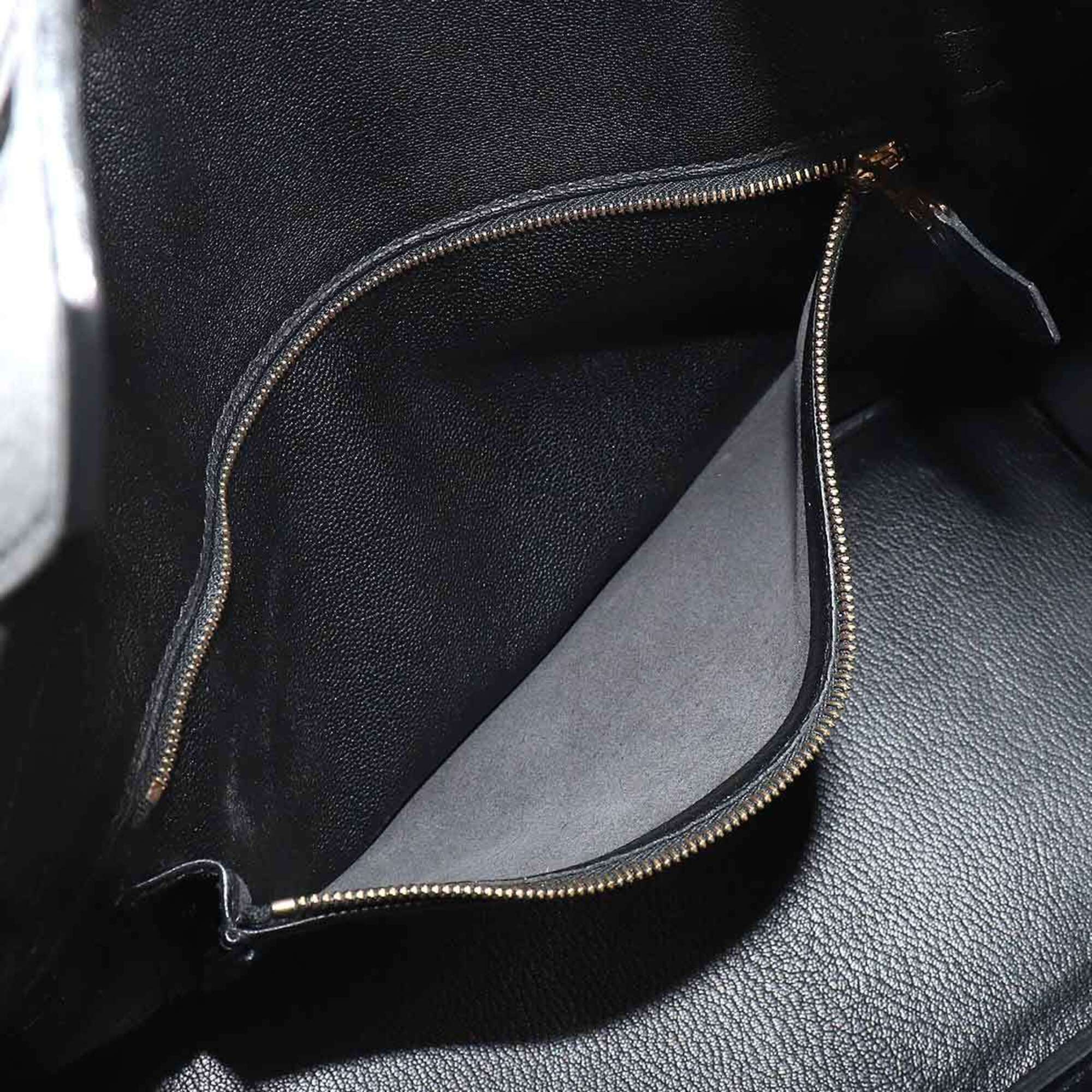 Hermes Black Ardennes Leather Handbag (Pre-Owned)
