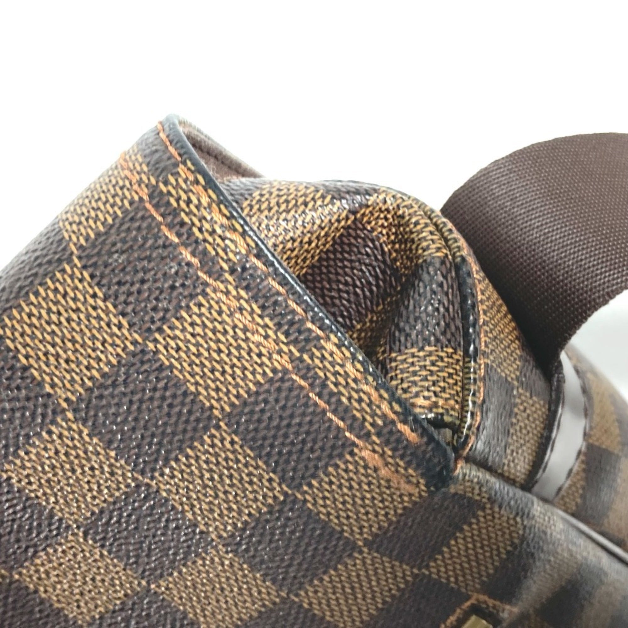 Louis Vuitton Brown Damier Canvas Messenger Bag Shoulder Bag (Pre-Owned)