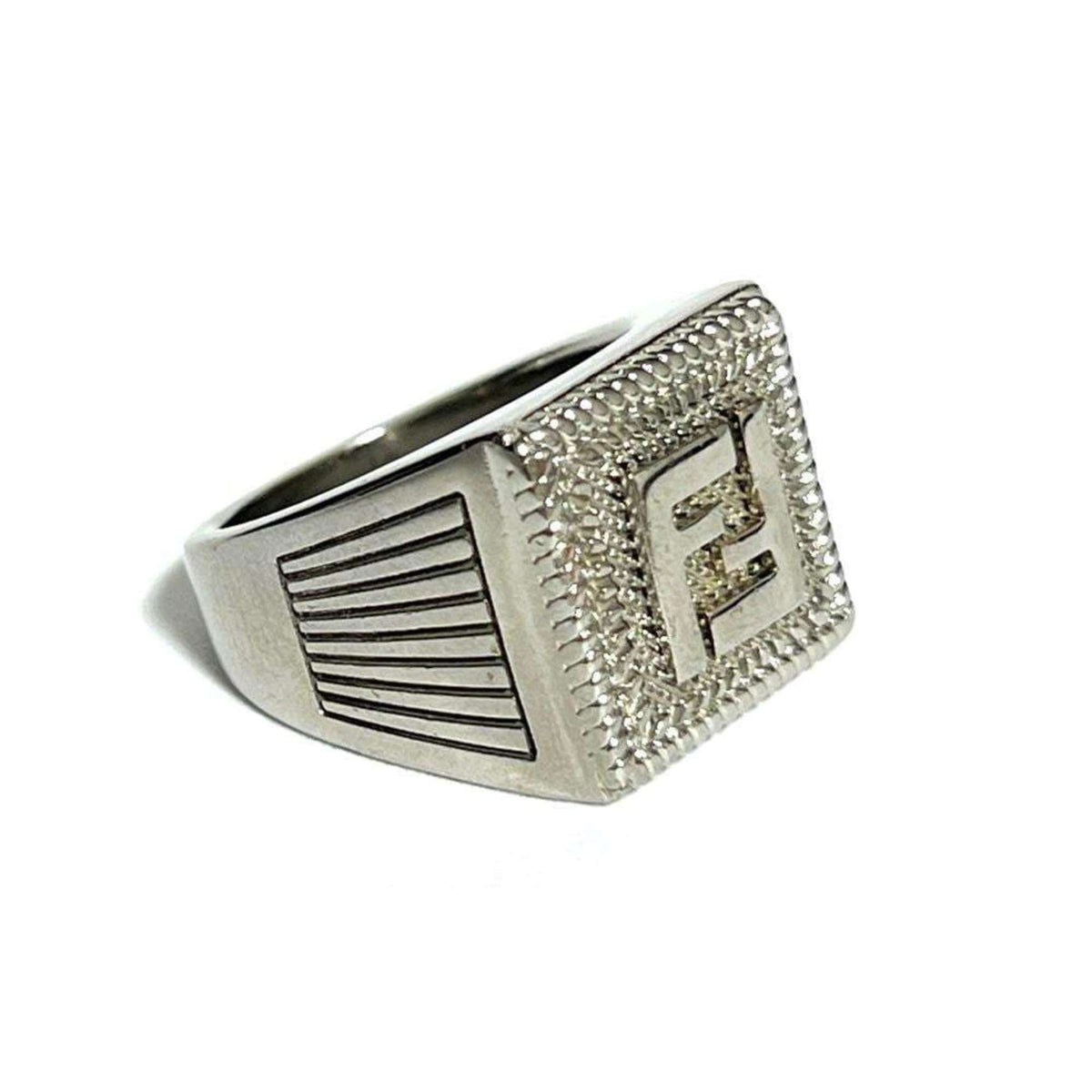 Fendi Metal Band Ring (Pre-Owned)