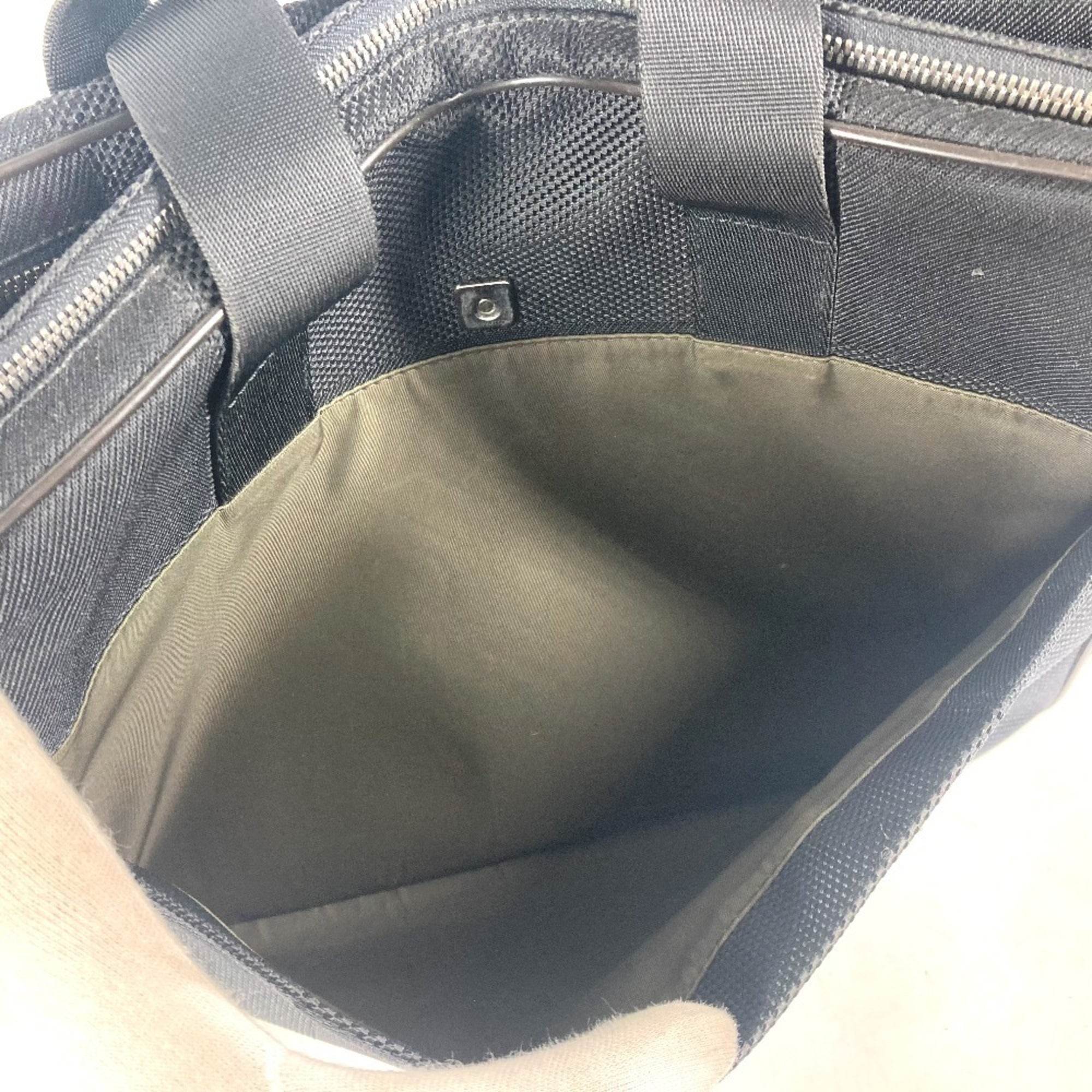 Louis Vuitton Black Noir Damier Geant Briefcase Tote Bag (Pre-Owned)