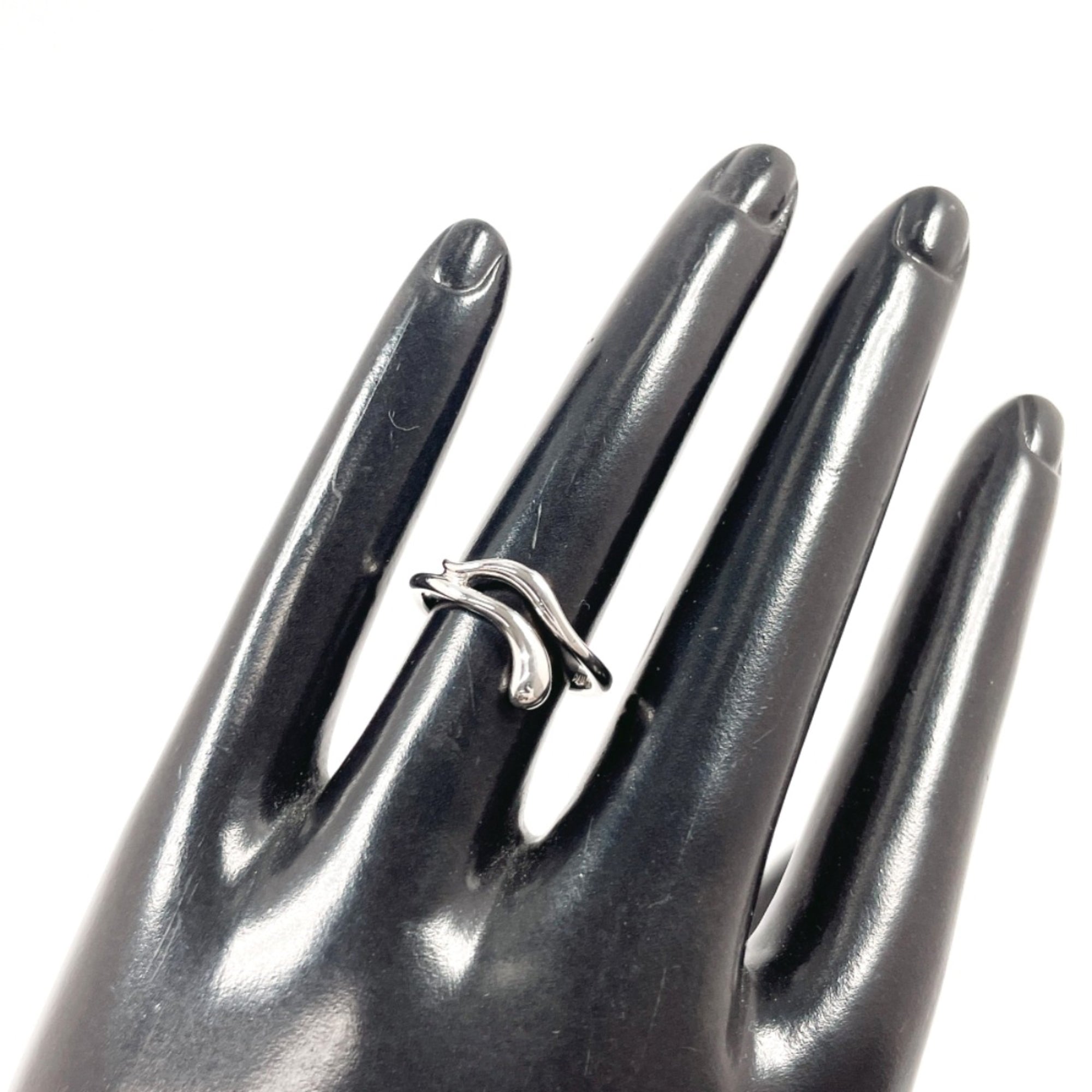 Tiffany Silver Silver 925 Band Ring (Pre-Owned)
