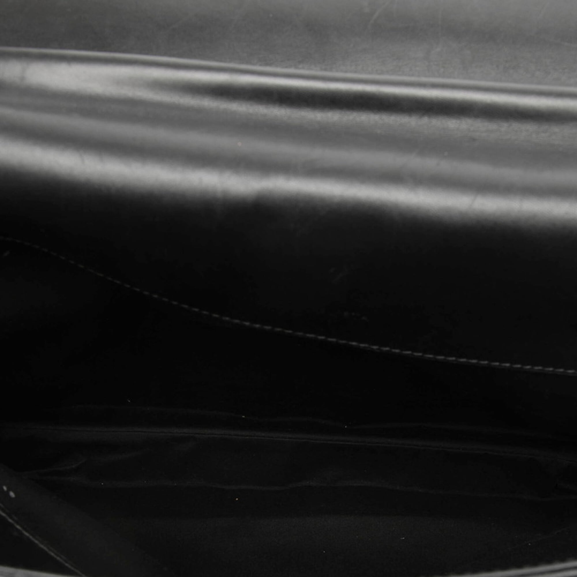 Bottega Veneta Black Intrecciato Leather Briefcase (Pre-Owned)