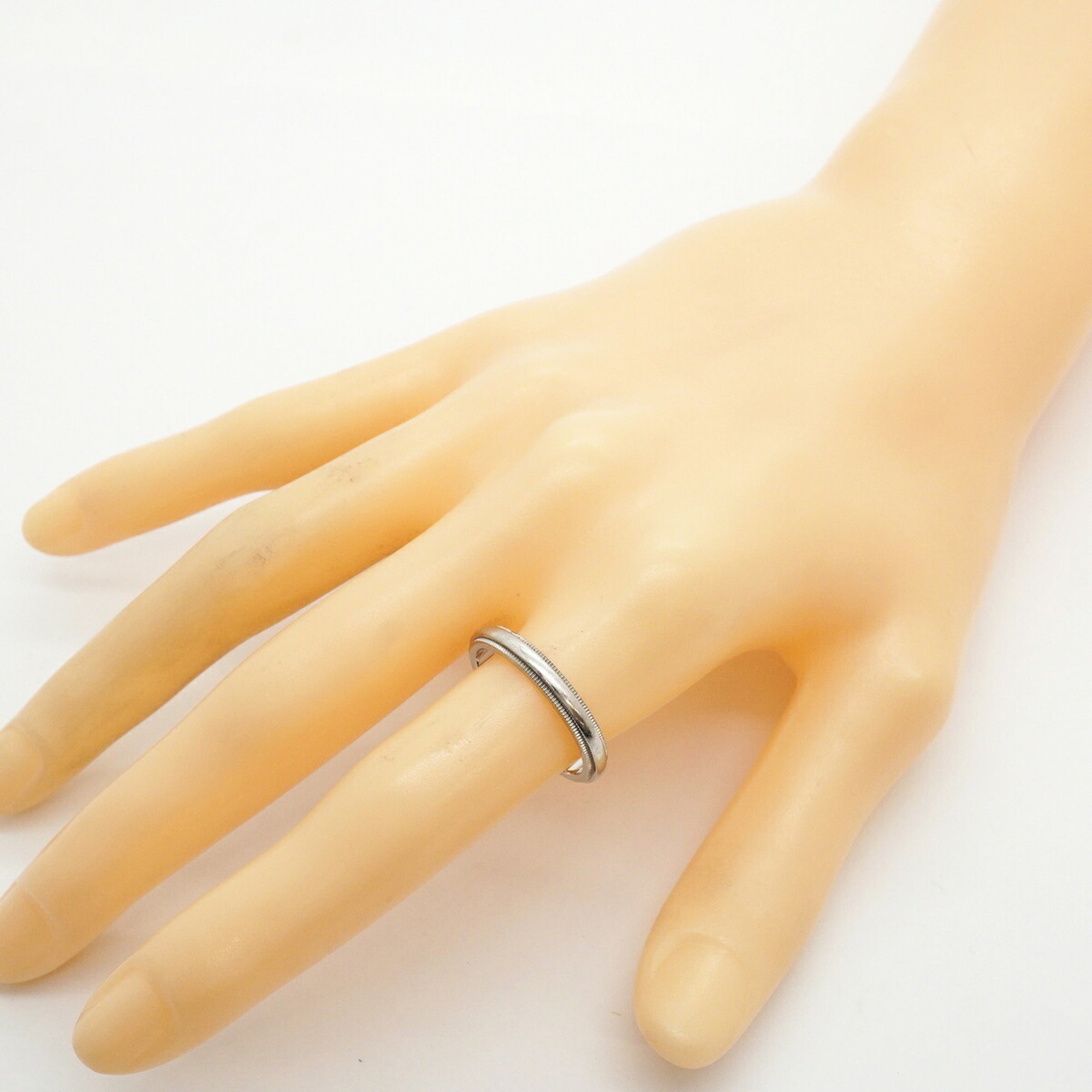 Tiffany Platinum 950 Band Ring (Pre-Owned)