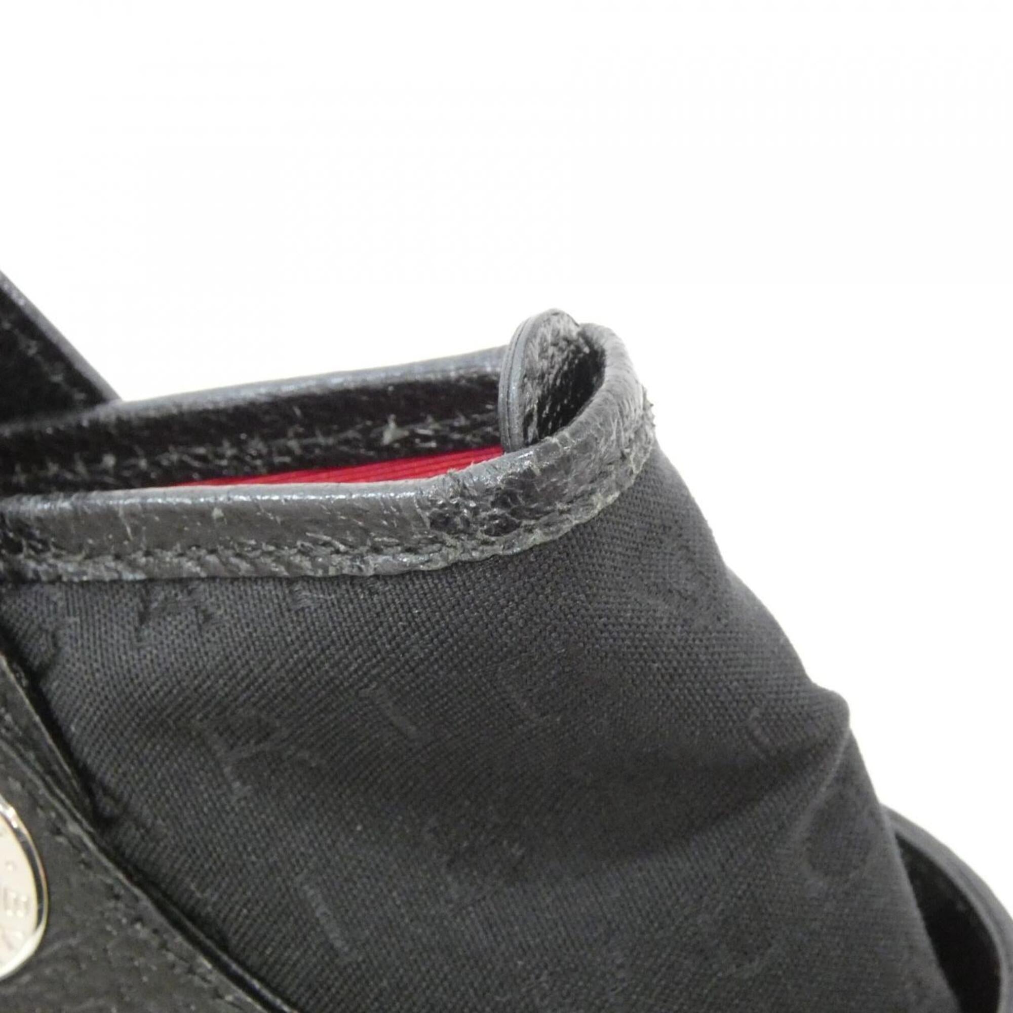 Bvlgari Black Canvas Handbag (Pre-Owned)
