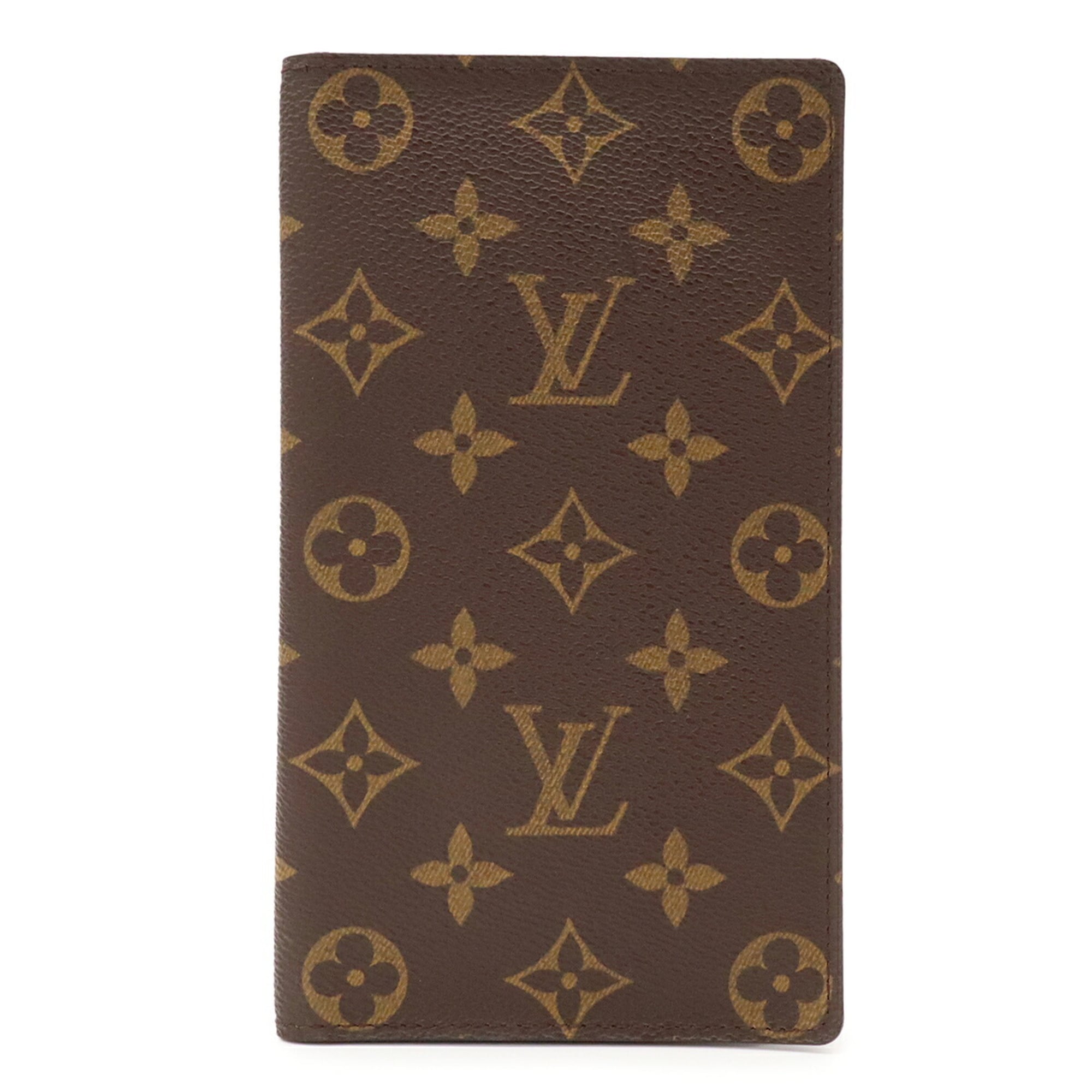 Louis Vuitton Brown Monogram Canvas Long Bill Wallet (Bi-Fold) (Pre-Owned)