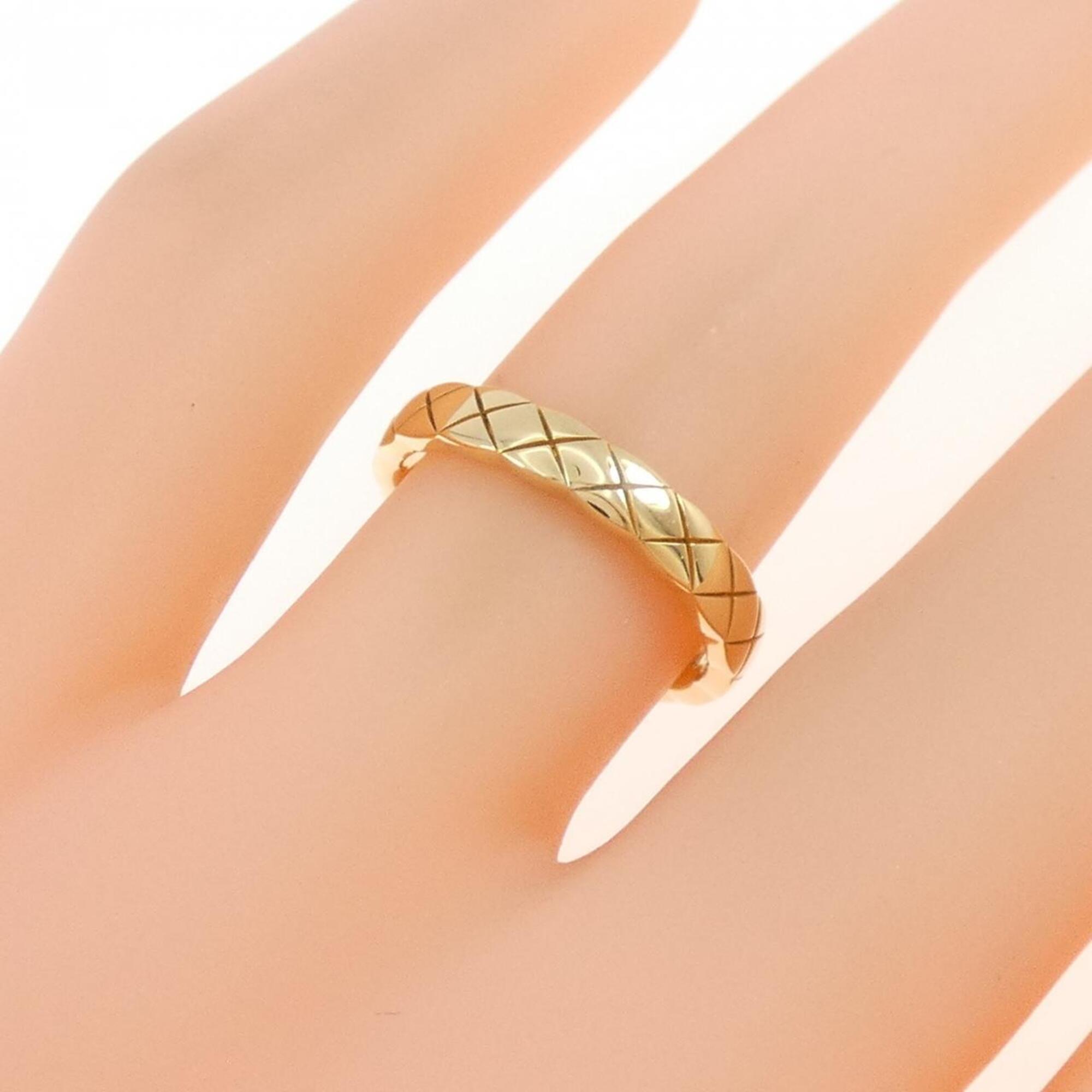 Chanel Yellow Gold (18K) Band Ring (Pre-Owned)