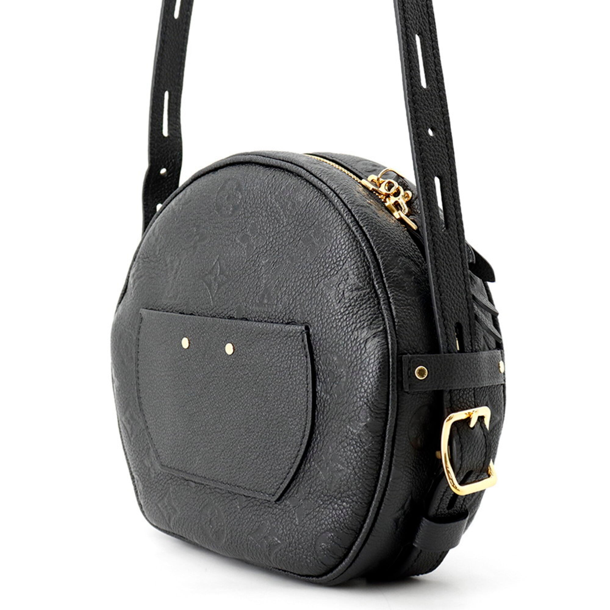 Louis Vuitton Monogram Empreinte Black Noir Monogram Empreinte Shoulder Bag (Pre-Owned)