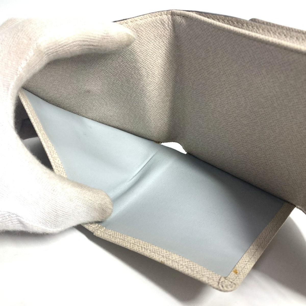 Louis Vuitton Brown Monogram Wallet (Tri-Fold) (Pre-Owned)