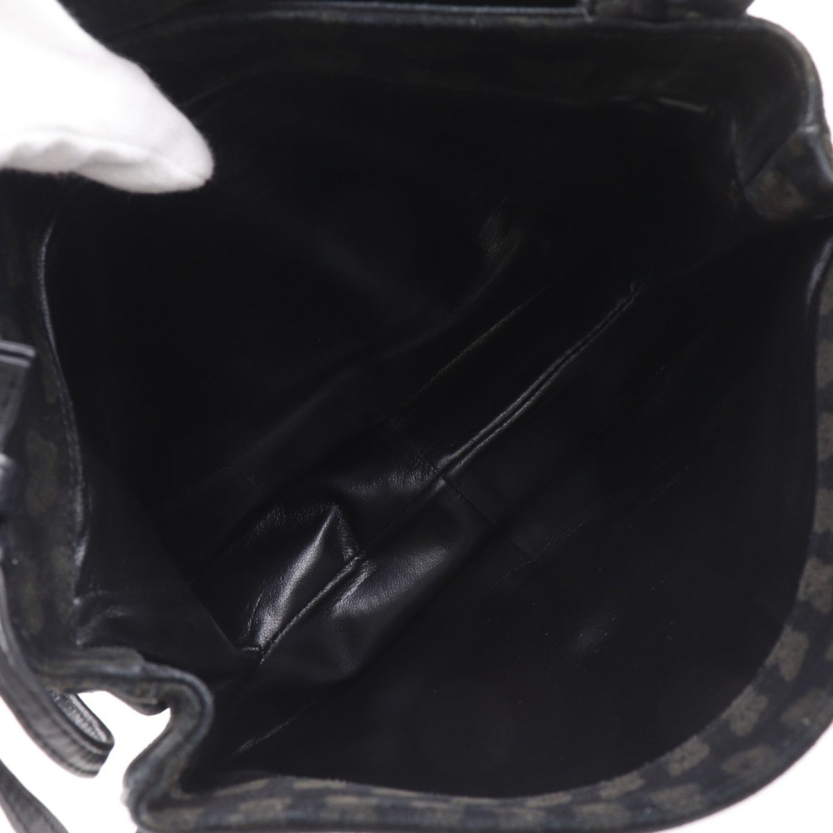 Bottega Veneta Black Suede Shoulder Bag Tote Bag (Pre-Owned)