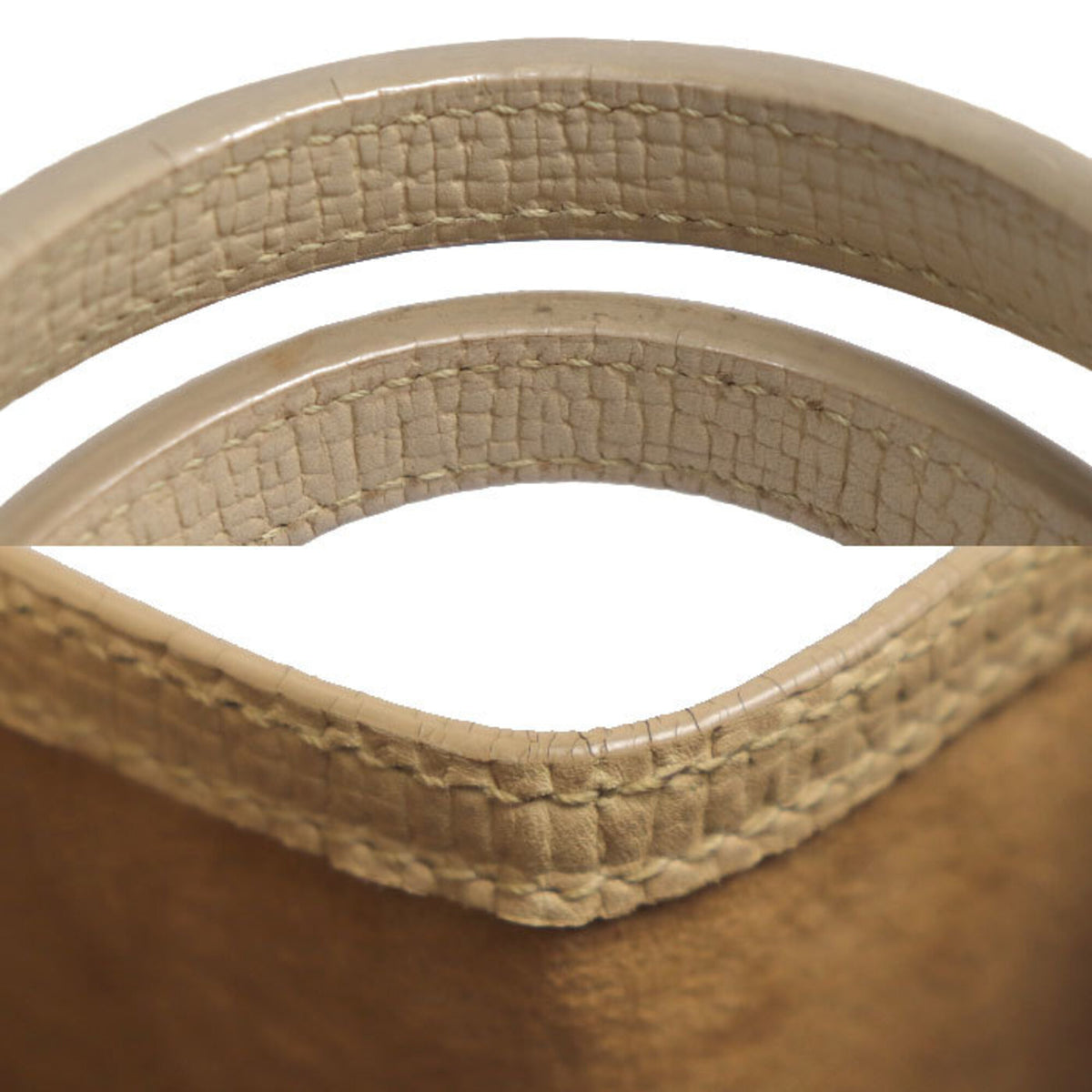 Loewe Beige Leather Handbag (Pre-Owned)