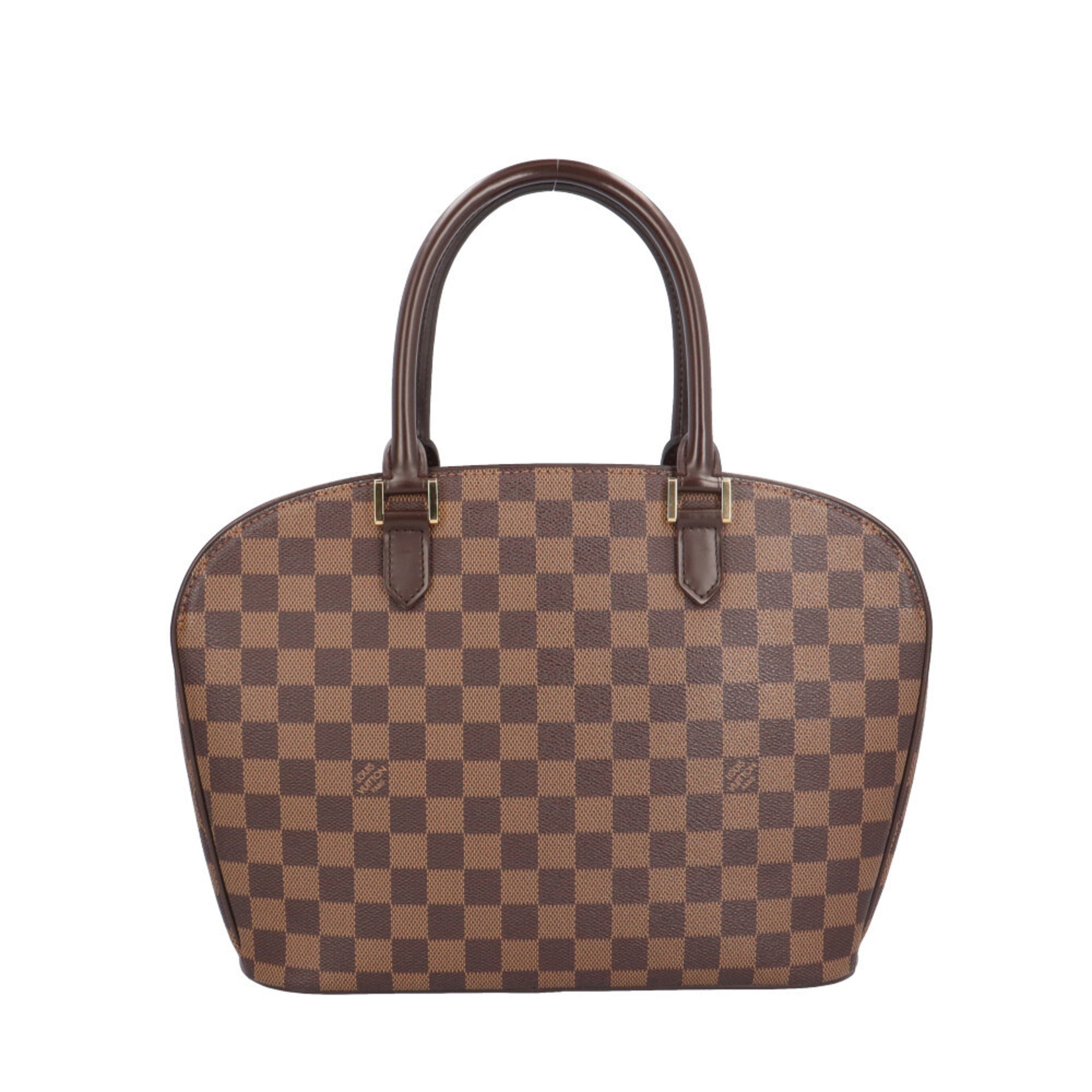 Louis Vuitton Damier Ambre Brown Damier Canvas Handbag (Pre-Owned)
