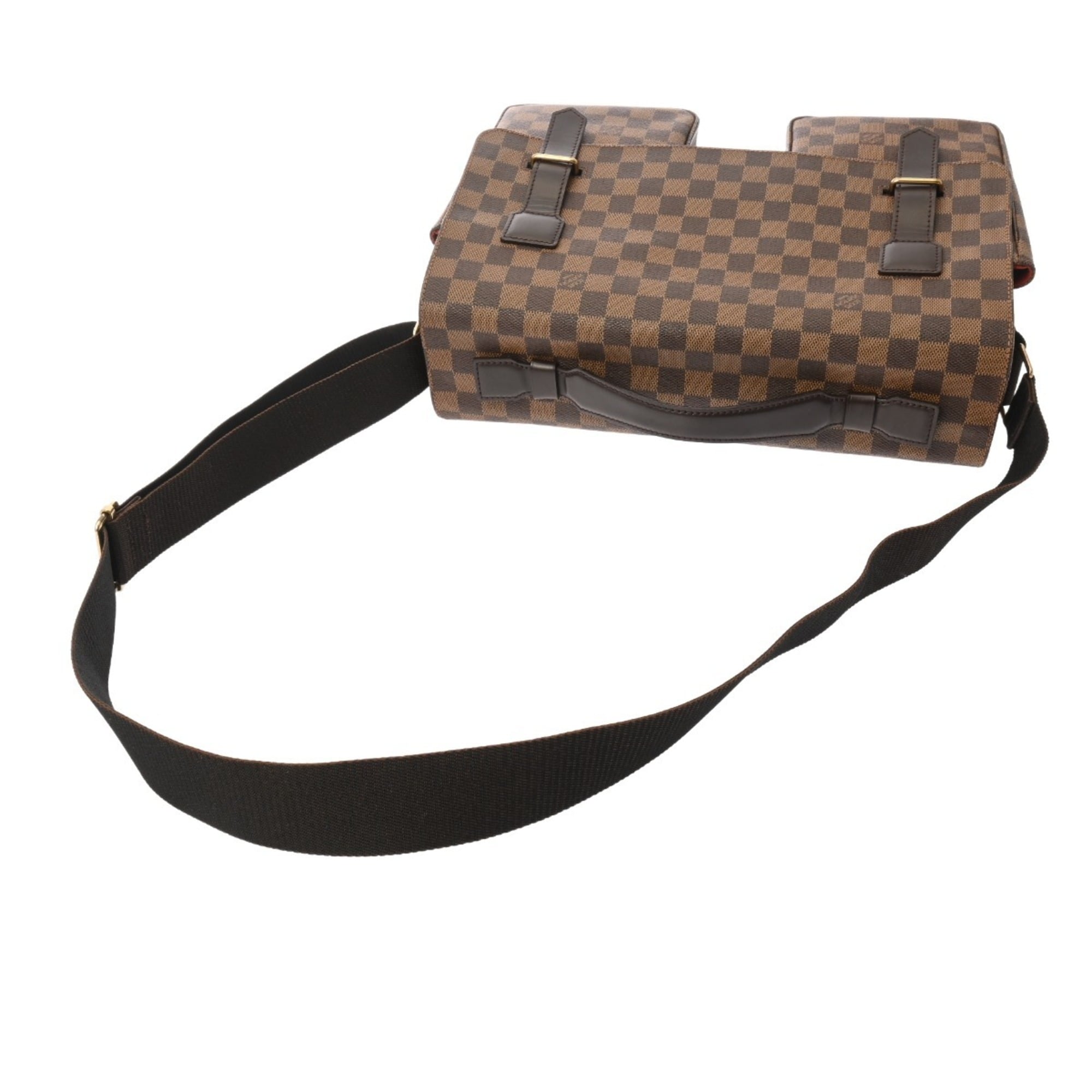 Louis Vuitton Brown Damier Canvas Shoulder Bag (Pre-Owned)
